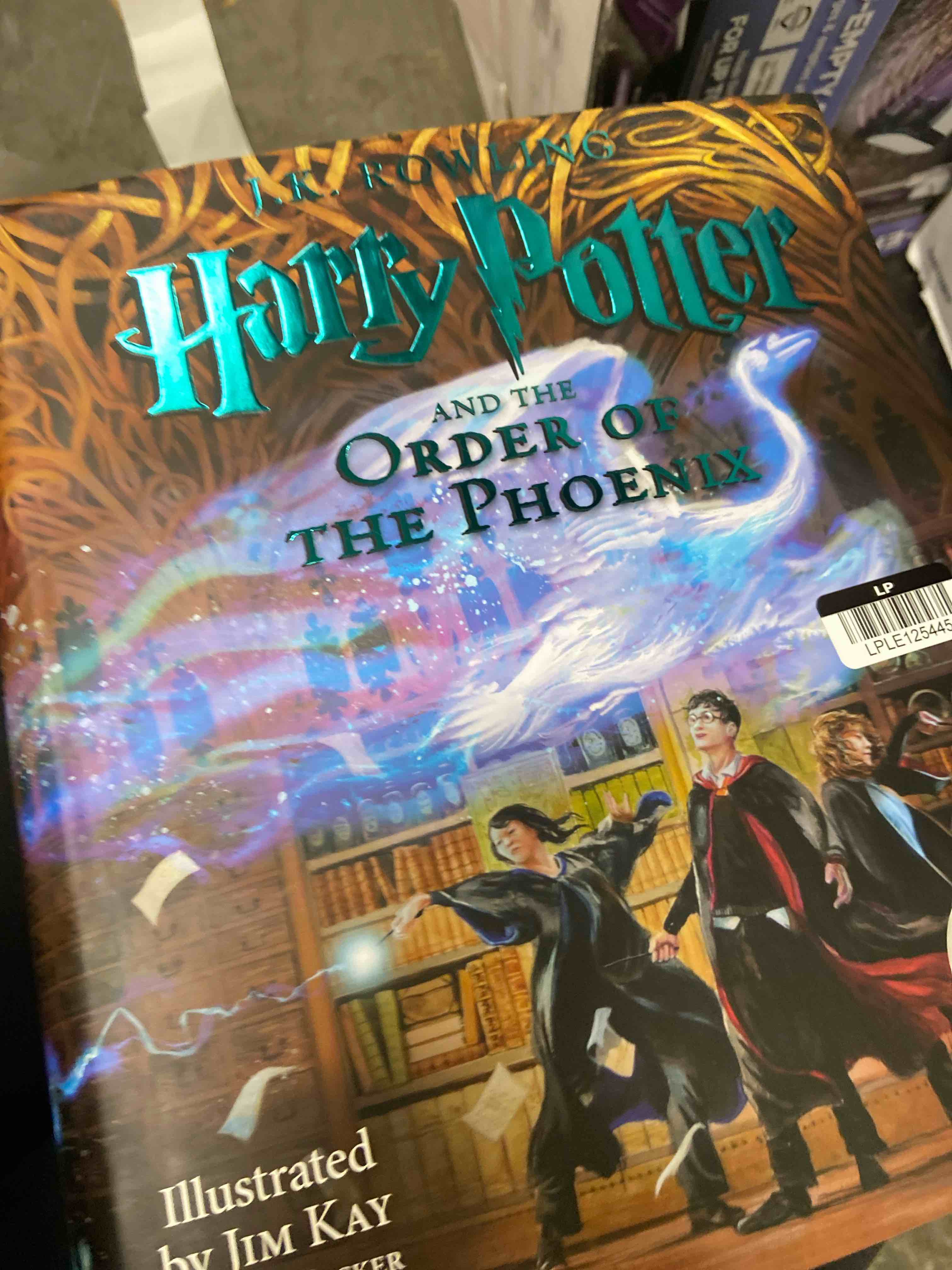 Condition photo showing New/Like New for harry potter and the order of the phoenix: the illustrated edition (harry potter, book 5) (illustrated edition) by j. k. rowling