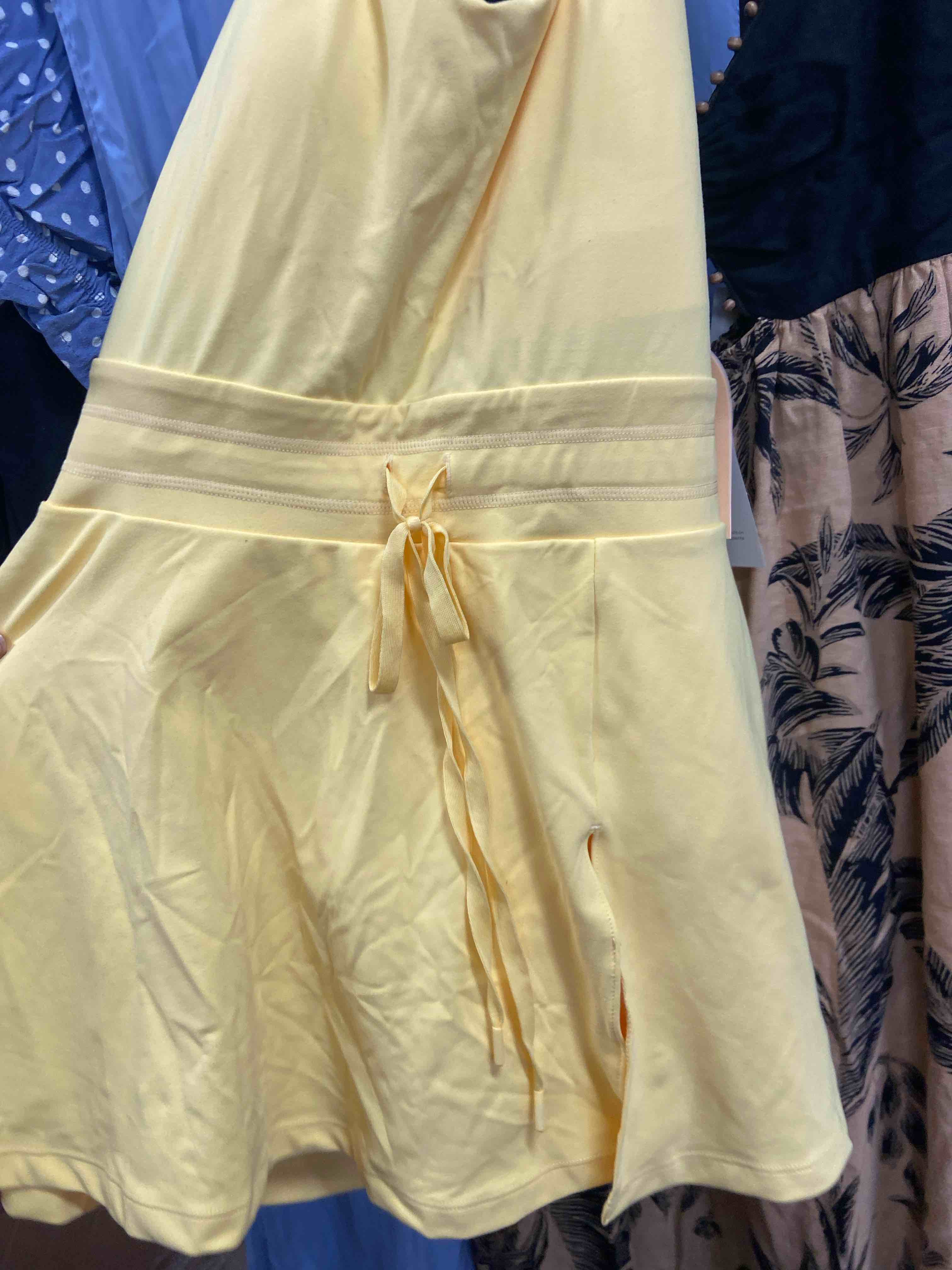 Condition photo showing New/Like New for blogilates women's mommy & me game set match dress - yellow m