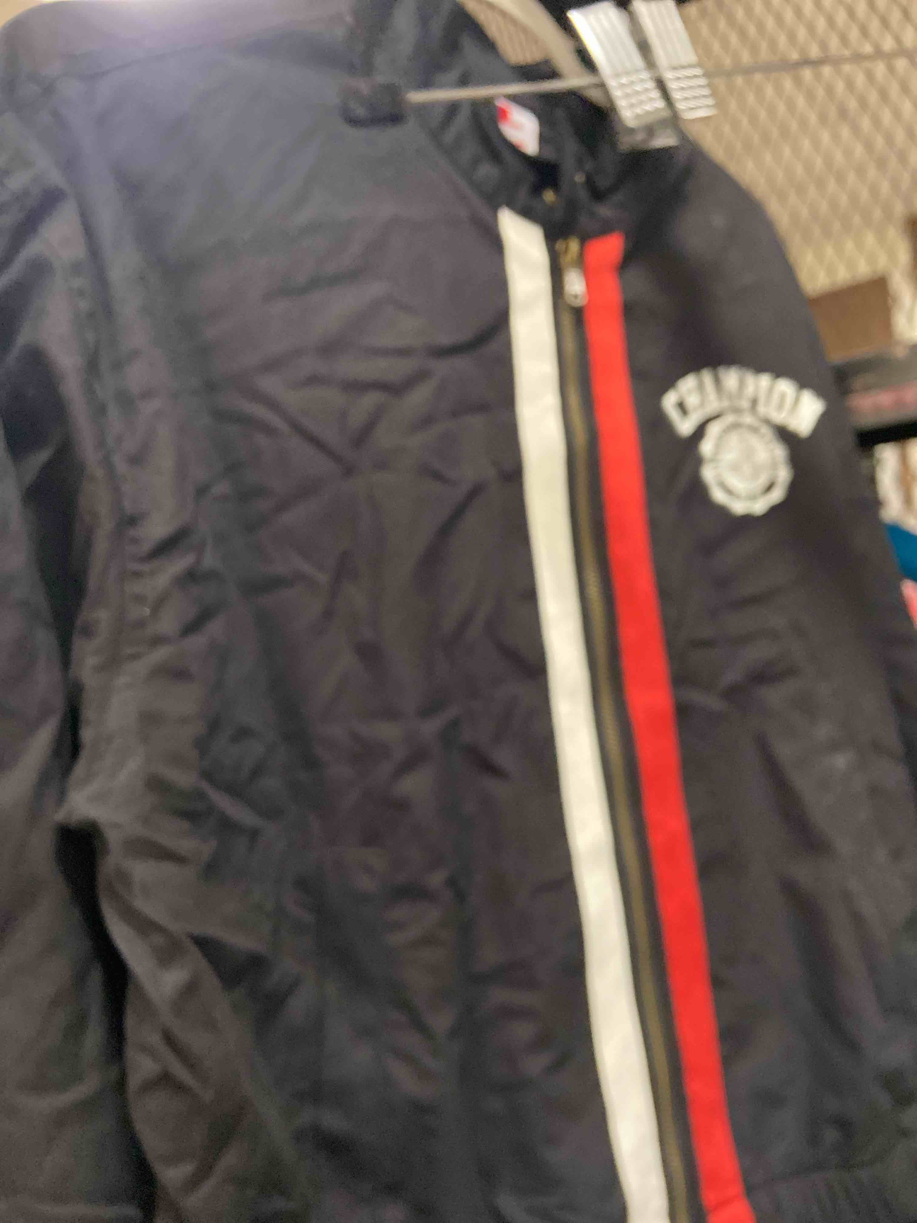 Condition photo showing New/Like New for champion women's game day full zip top - black xl