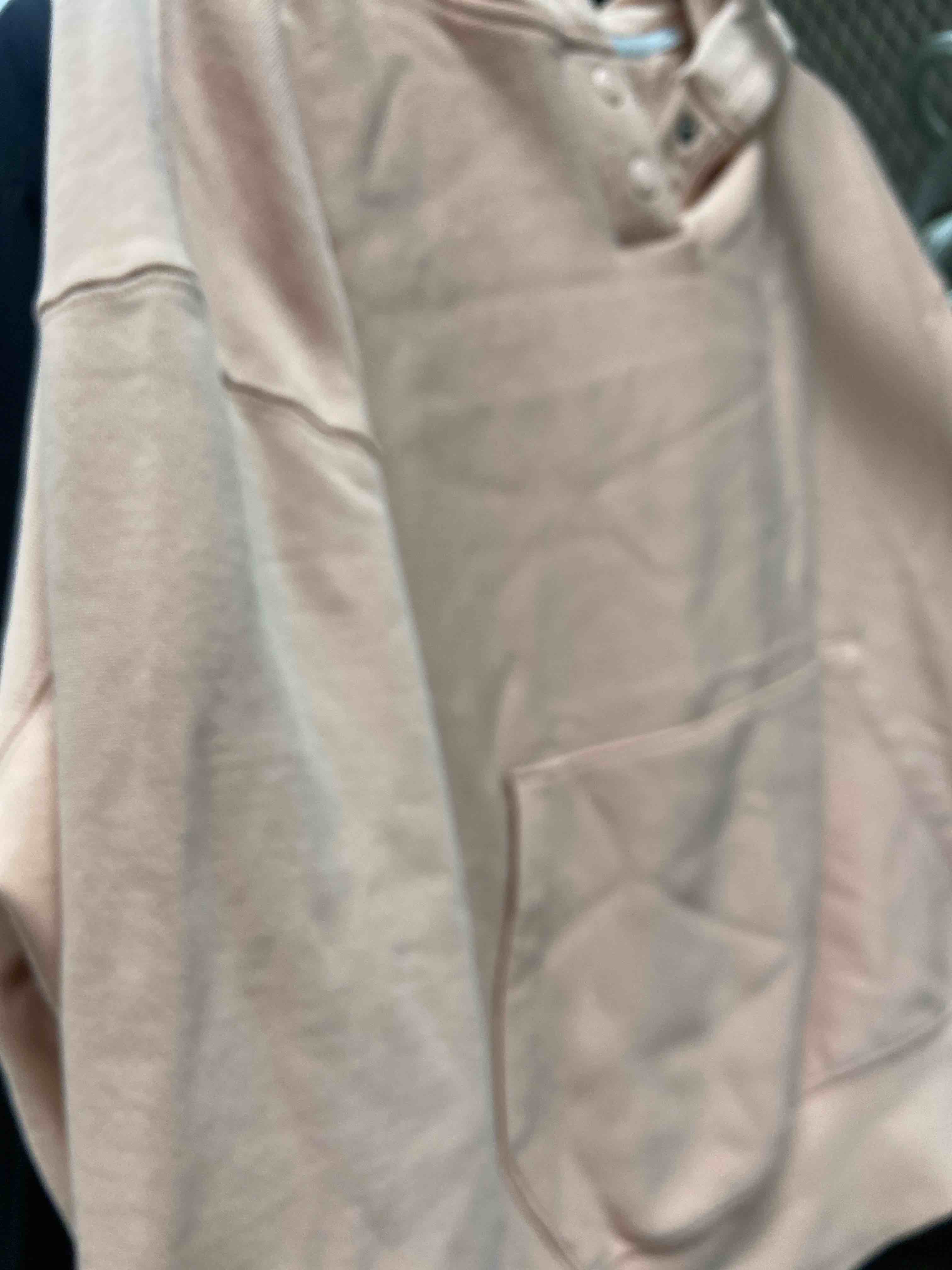 Condition photo showing New/Like New for champion women's vintage wash fleece hooded sweatshirt - pink l