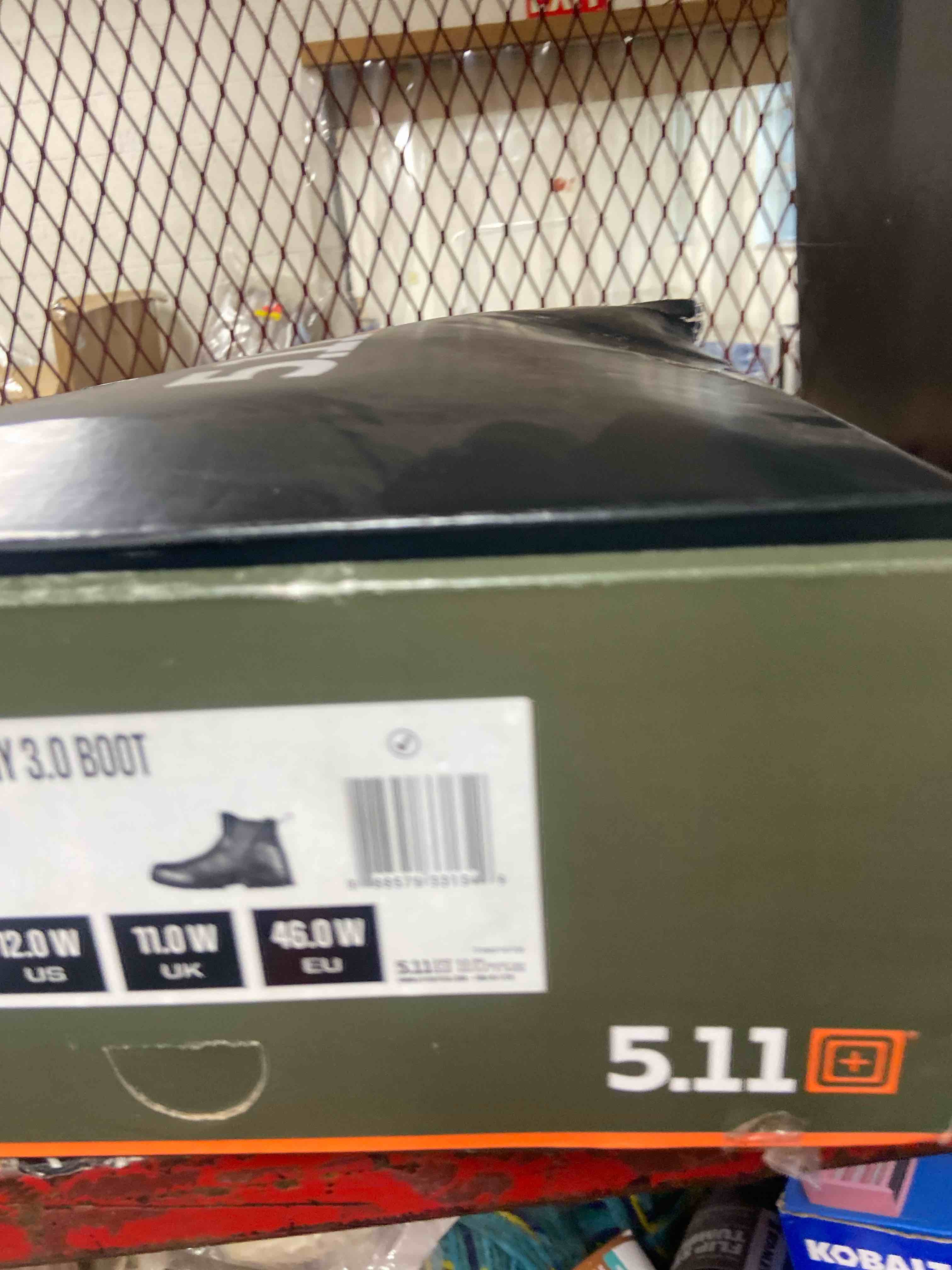 Condition photo showing New/Like New for 5.11 mens company 3.0 boot