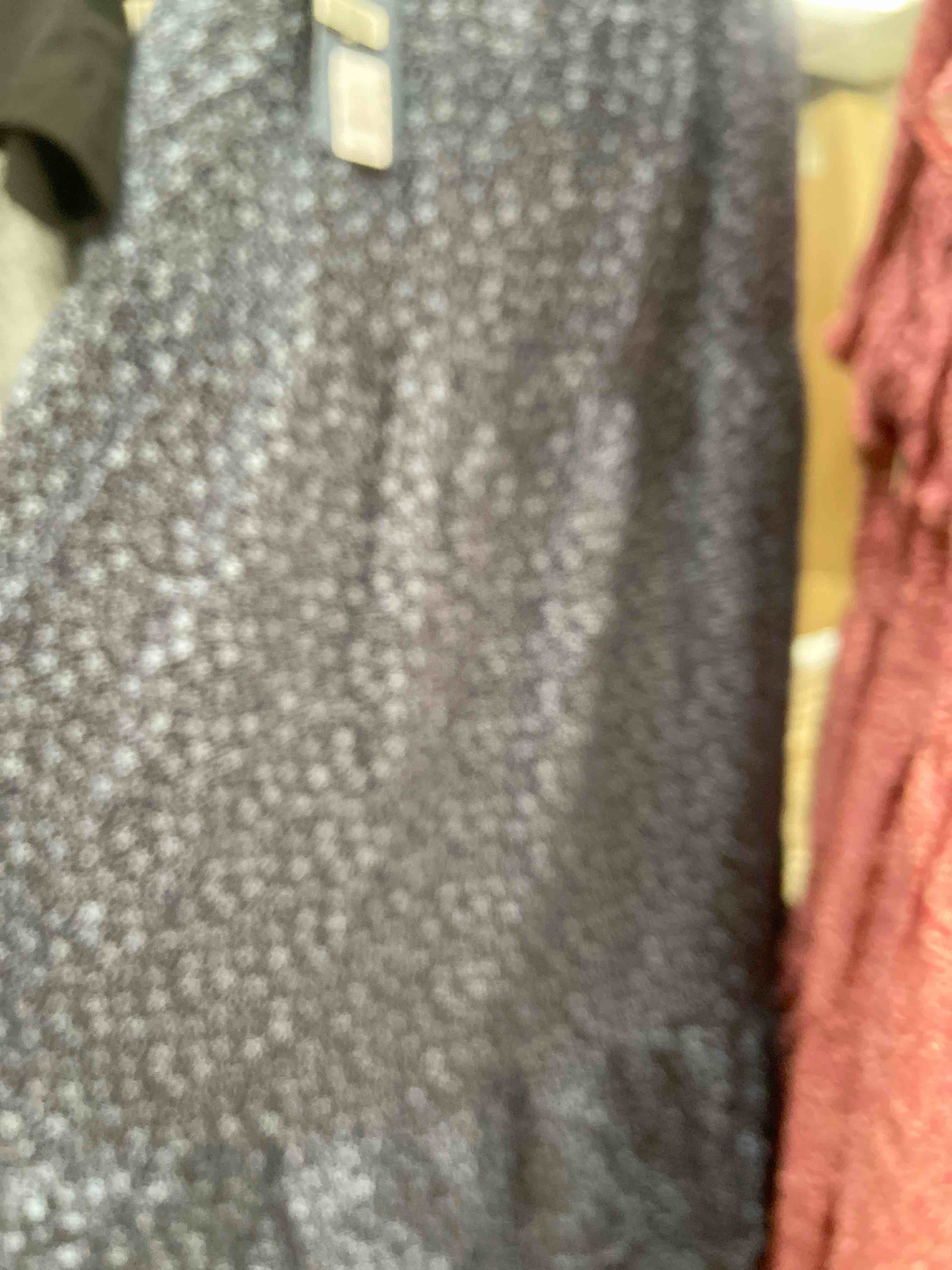 Condition photo showing New/Like New for women's printed maxi full skirt - universal thread™ navy blue floral l