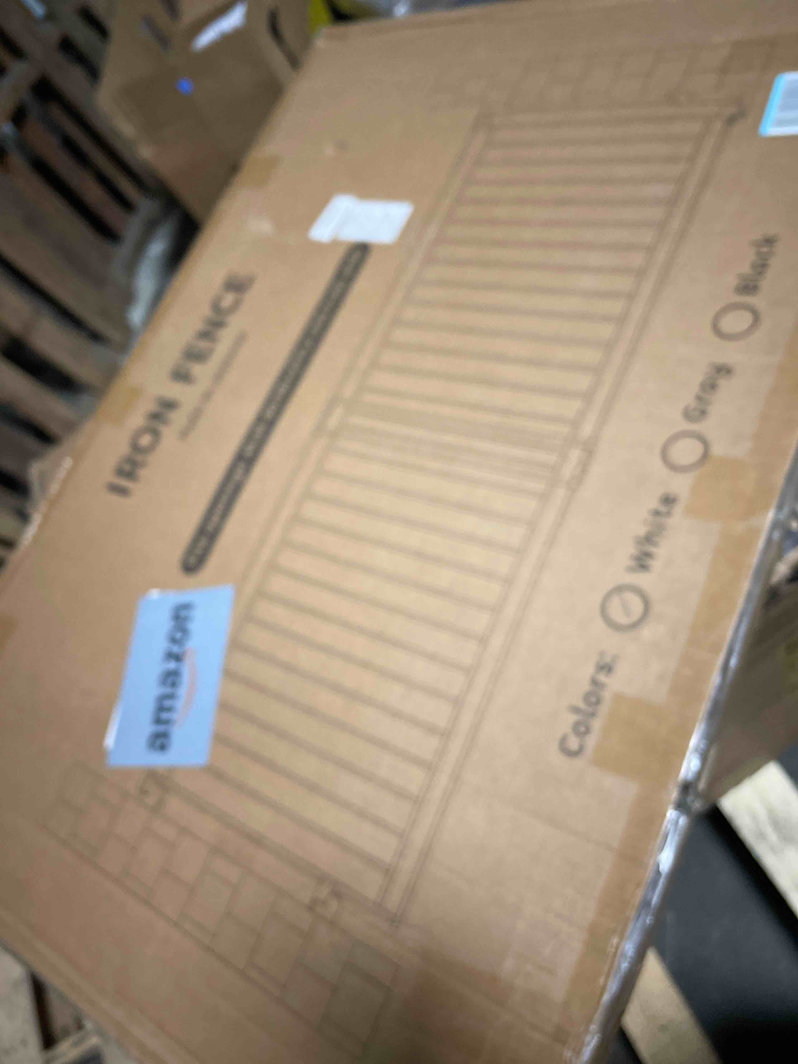 Condition photo showing As Is for betertek 45-80" extra wide baby gate for large openings-no bottom bar&extra wide walk thru door, chew&impact resistant metal heavy duty dog gate, hardware mount safety indoor extra long pet gate