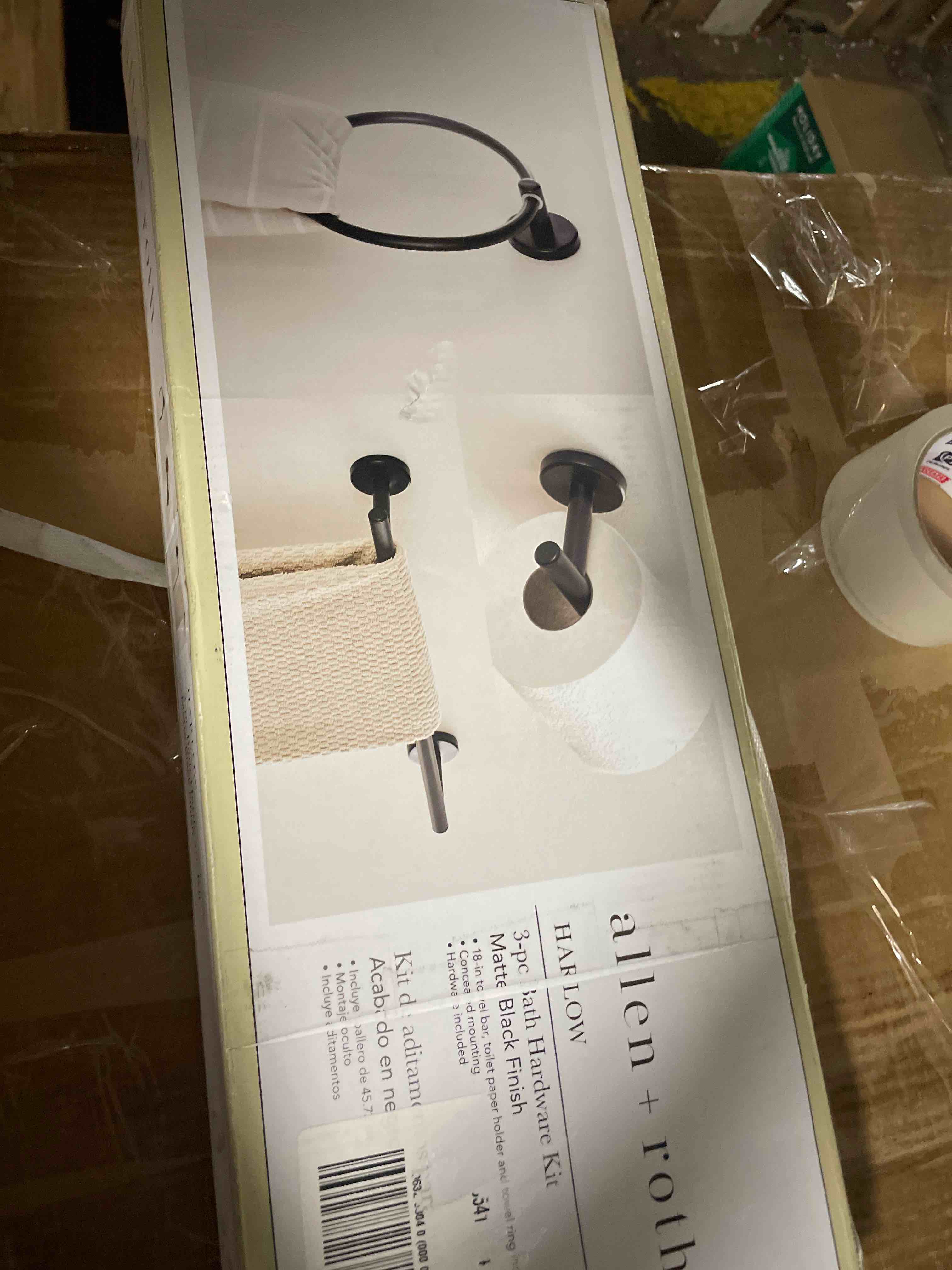 Condition photo showing Good Condition for delta faucet carlisle 3-piece bath accessory set, oil rubbed bronze, bathroom accessories, cll63-ob