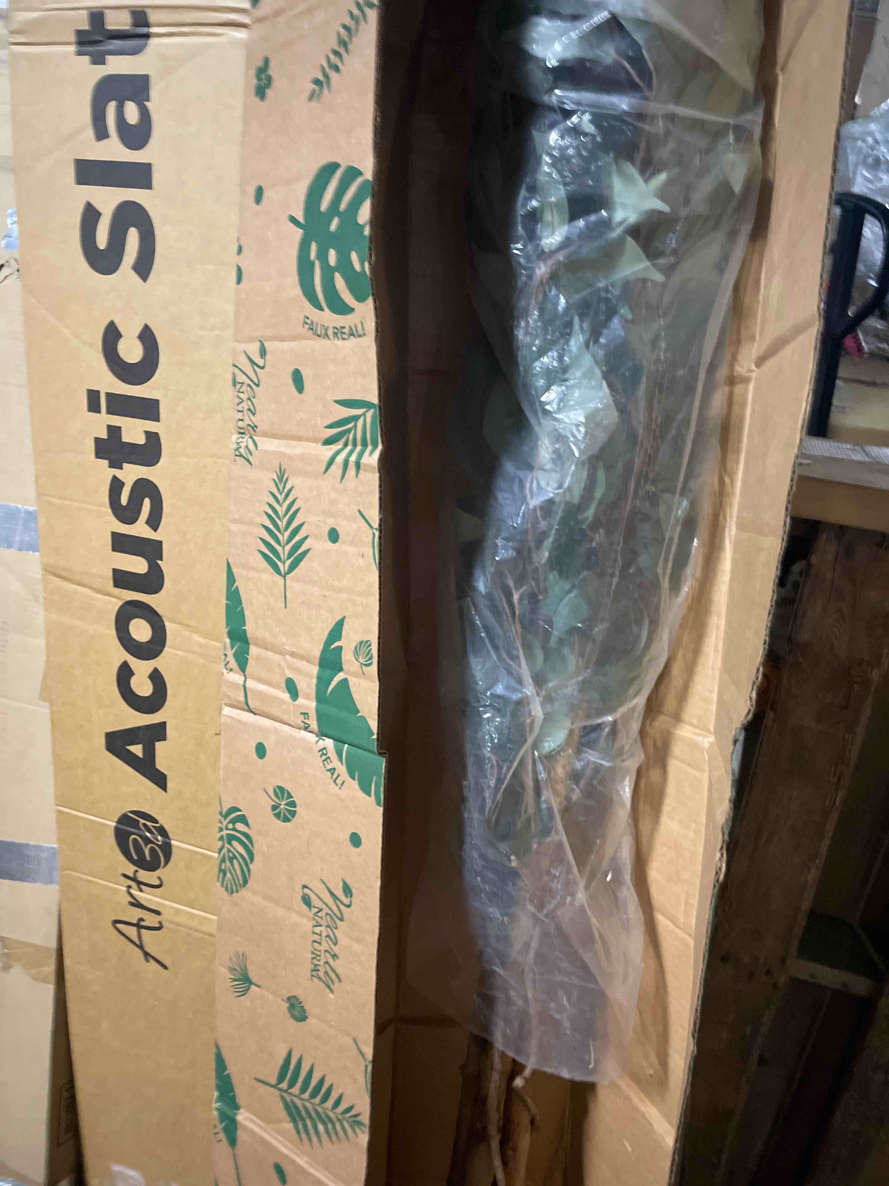 Condition photo showing New/Like New for artificial black olive tree, 8ft tall faux shady lady tree with potted, fake olive tree for home decor indoor 8ft green leaf