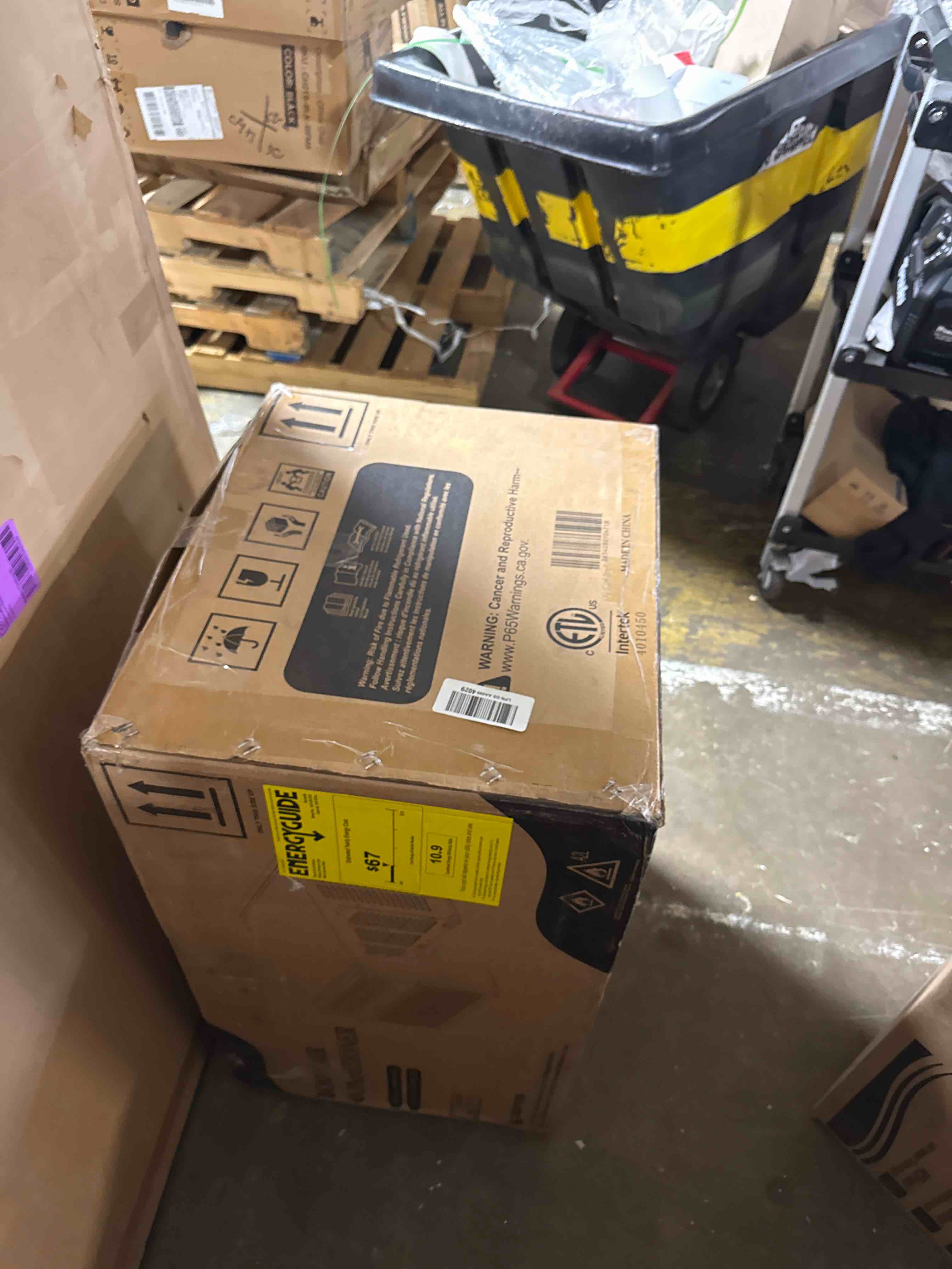 Condition photo showing As Is for antarctic star 12,000 btu window air conditioners, u-shaped air condtioner unit cools up to 550 sq. ft, 6 modes 24h timer energy-saving window ac units, full window view, easy to install, white