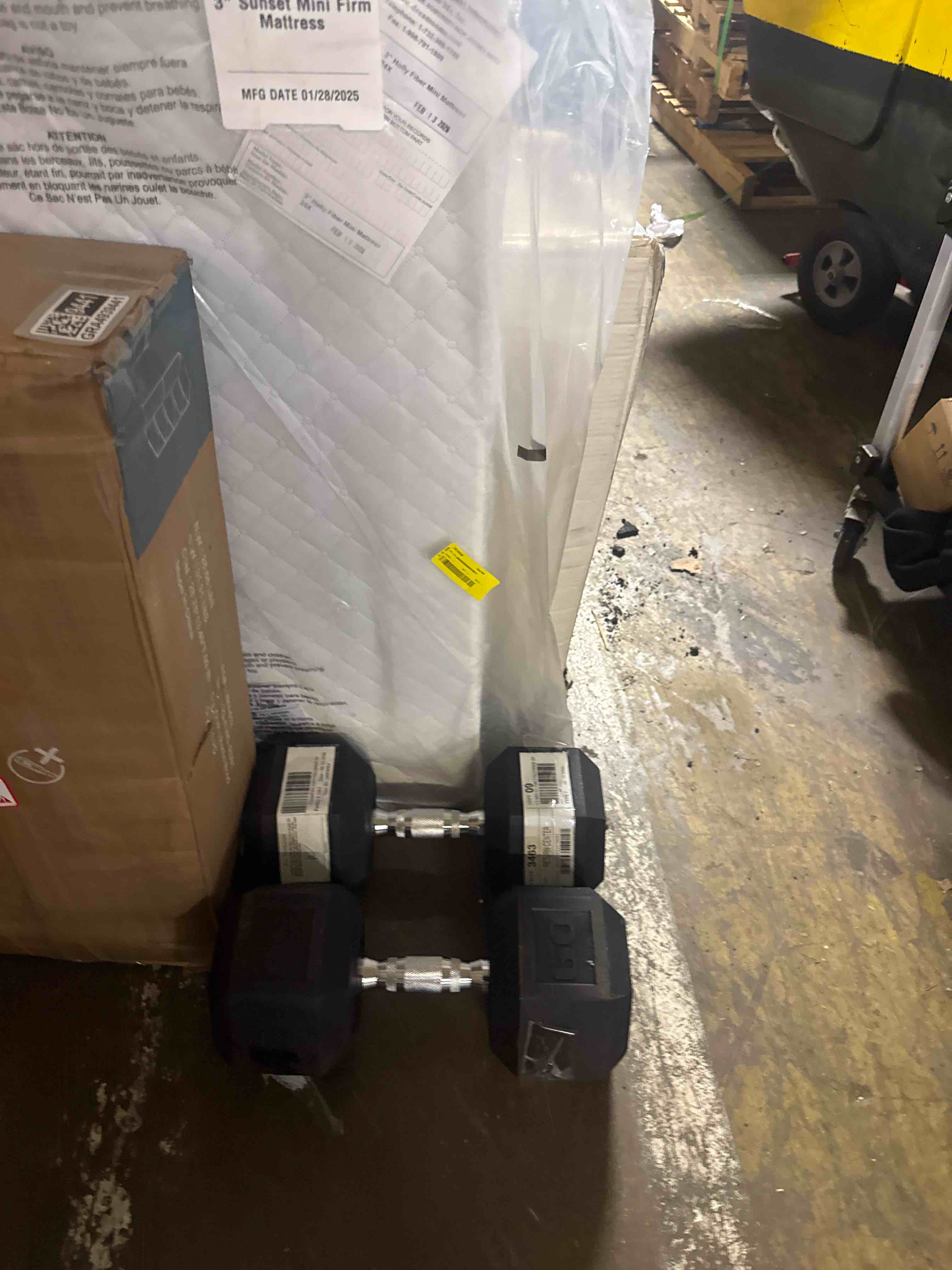 Condition photo showing Good Condition for cap barbell coated dumbbell weight | multiple options pairs & sets