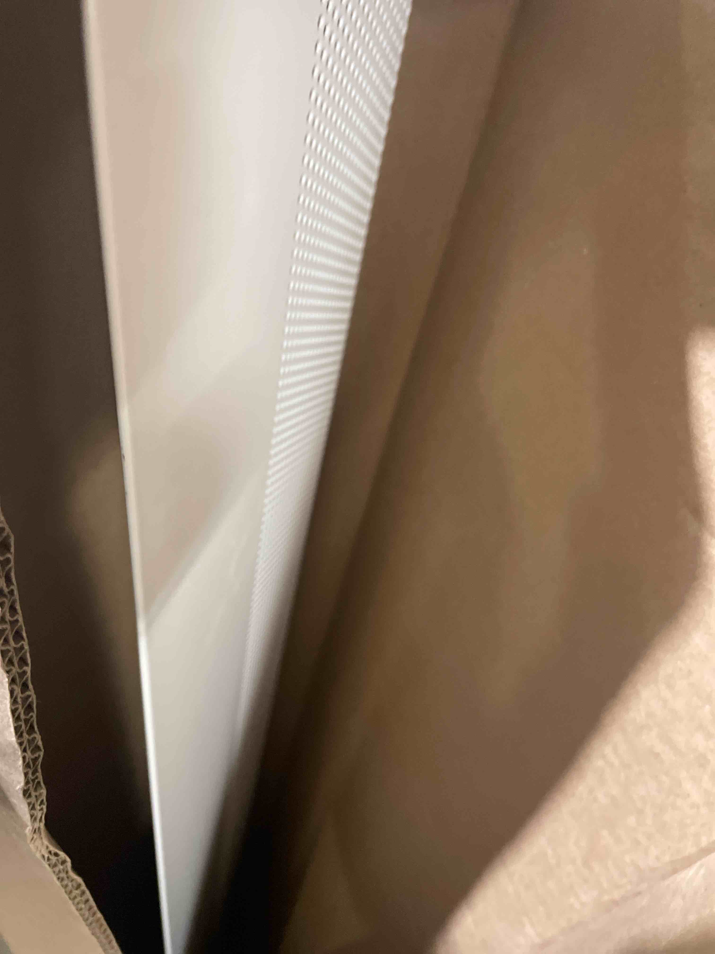 Condition photo showing New/Like New for baseboarders basic series 4 ft (48 in) galvanized steel slip-on baseboard heater cover, rust resistant, white, for hydronic hot-water systems 4 feet panel