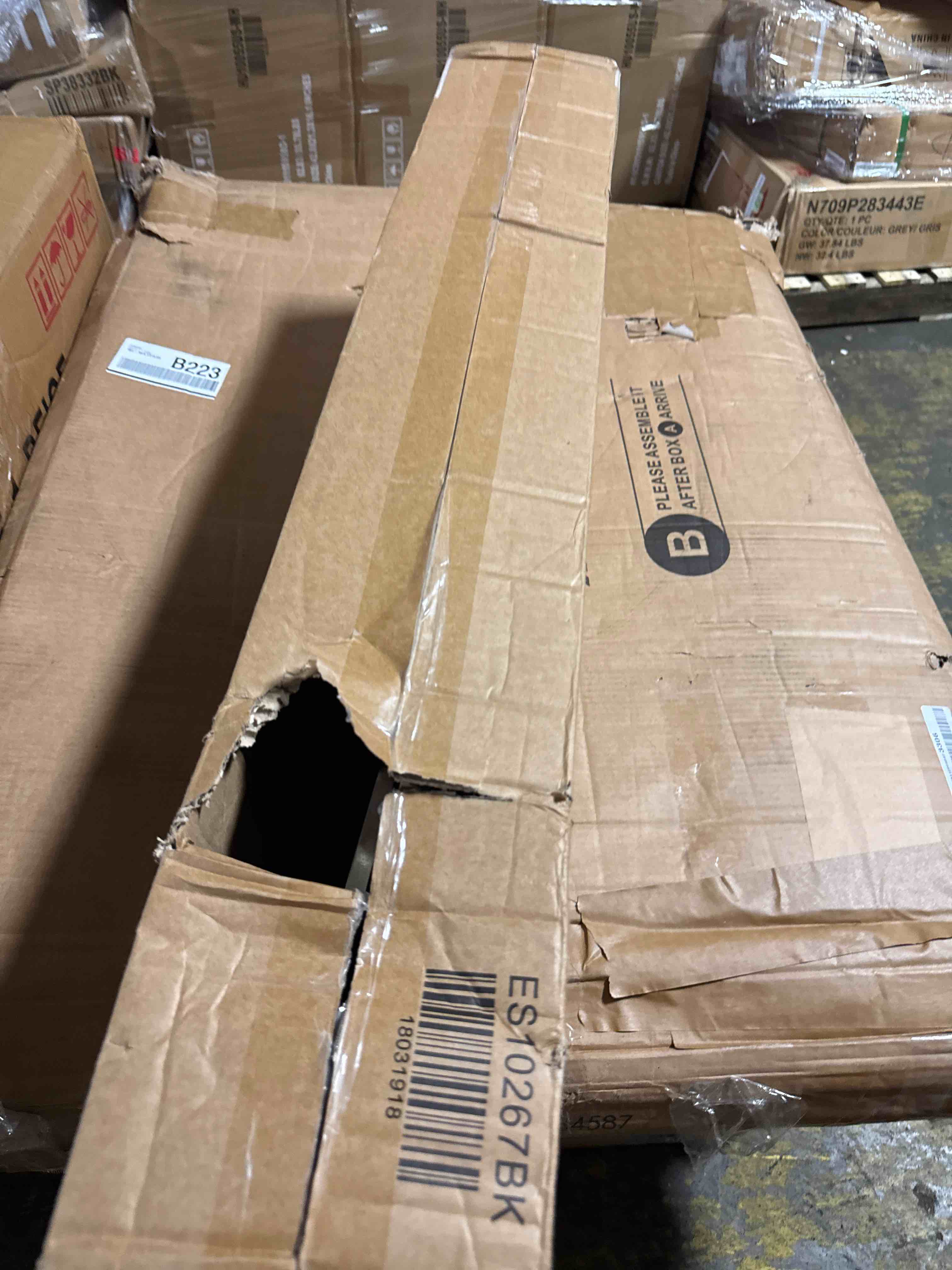 Condition photo showing New/Like New for kotek 35” electric griddle, nonstick extra large teppanyaki grill | 2000w smokeless flat top griddle with 5 temp settings, drip tray & cool handles for indoor/outdoor bbq
