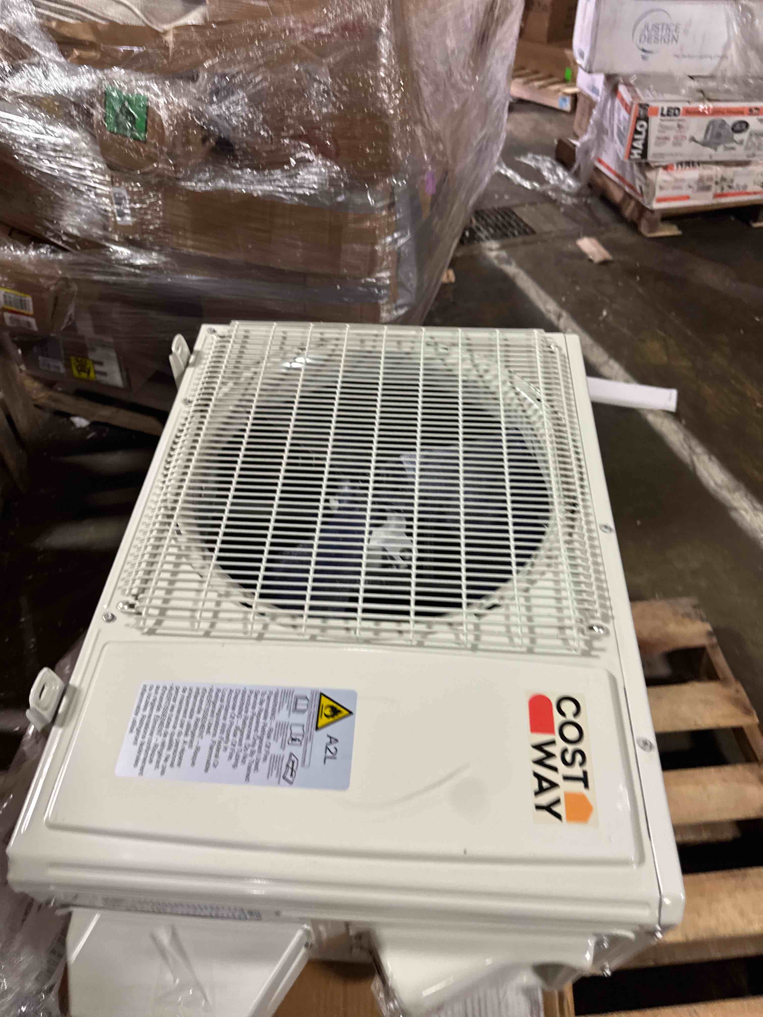 Condition photo showing Good Condition for costway 12000btu mini split air conditioner& heater, 20 seer2 115v wall-mounted ductless ac unit cools rooms up to 750 sq. ft, energy efficient inverter ac with heat pump (blast series)