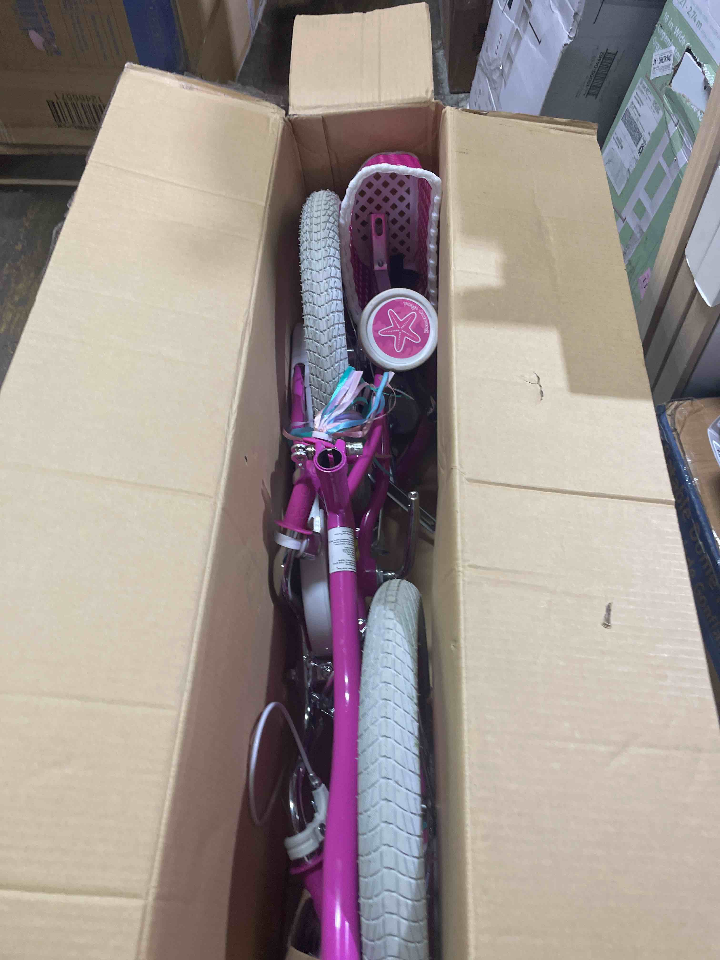 Condition photo showing Good Condition for winhope girls bike with doll seat, 12 14 16 18 20 inch kids bike for 2-12