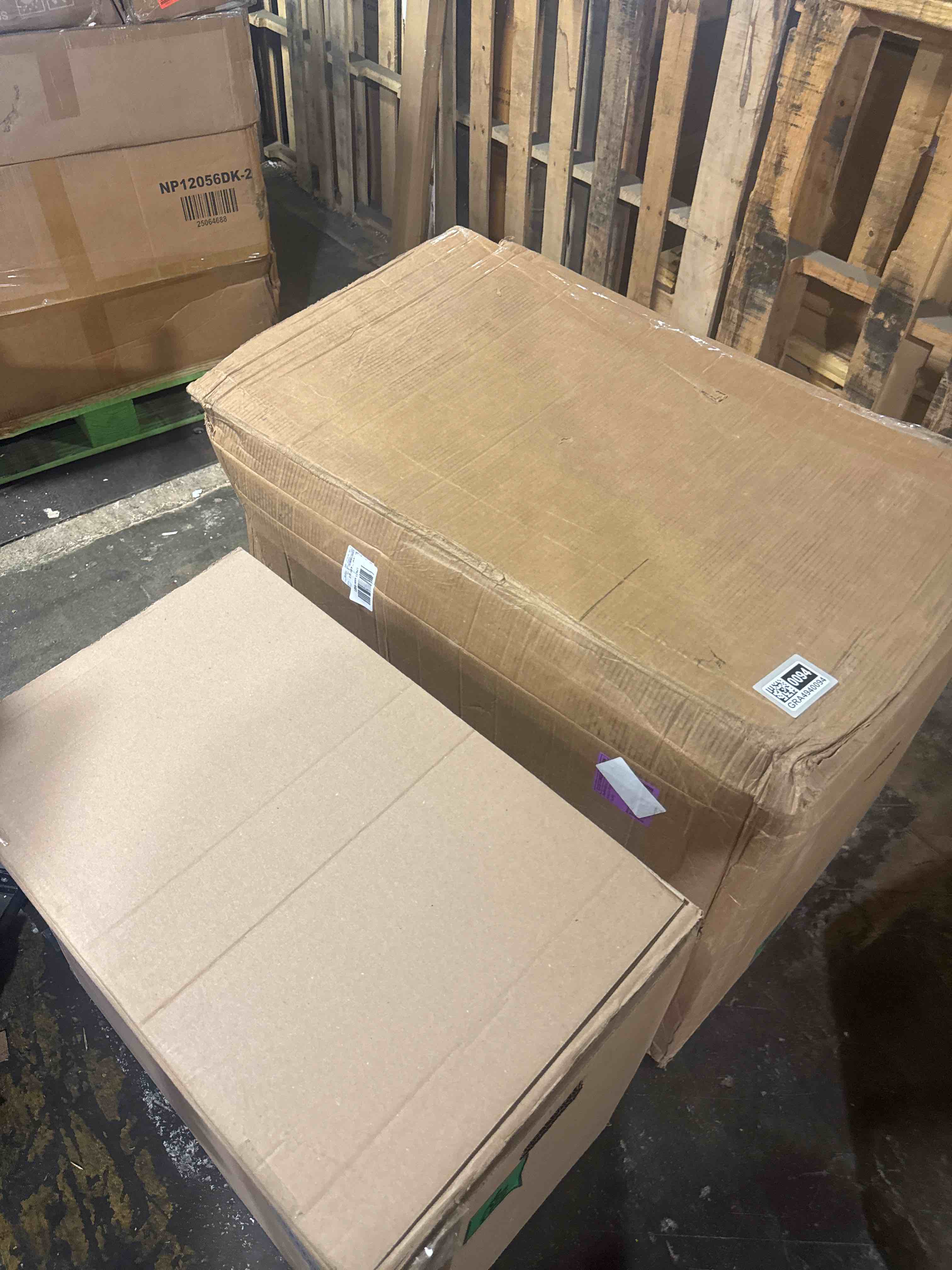 Condition photo showing As Is for kohler 32820-0 kelston revolution 360 and continuous clean 2pc, 128 elongated toilet, white( similar a crack but fixable)