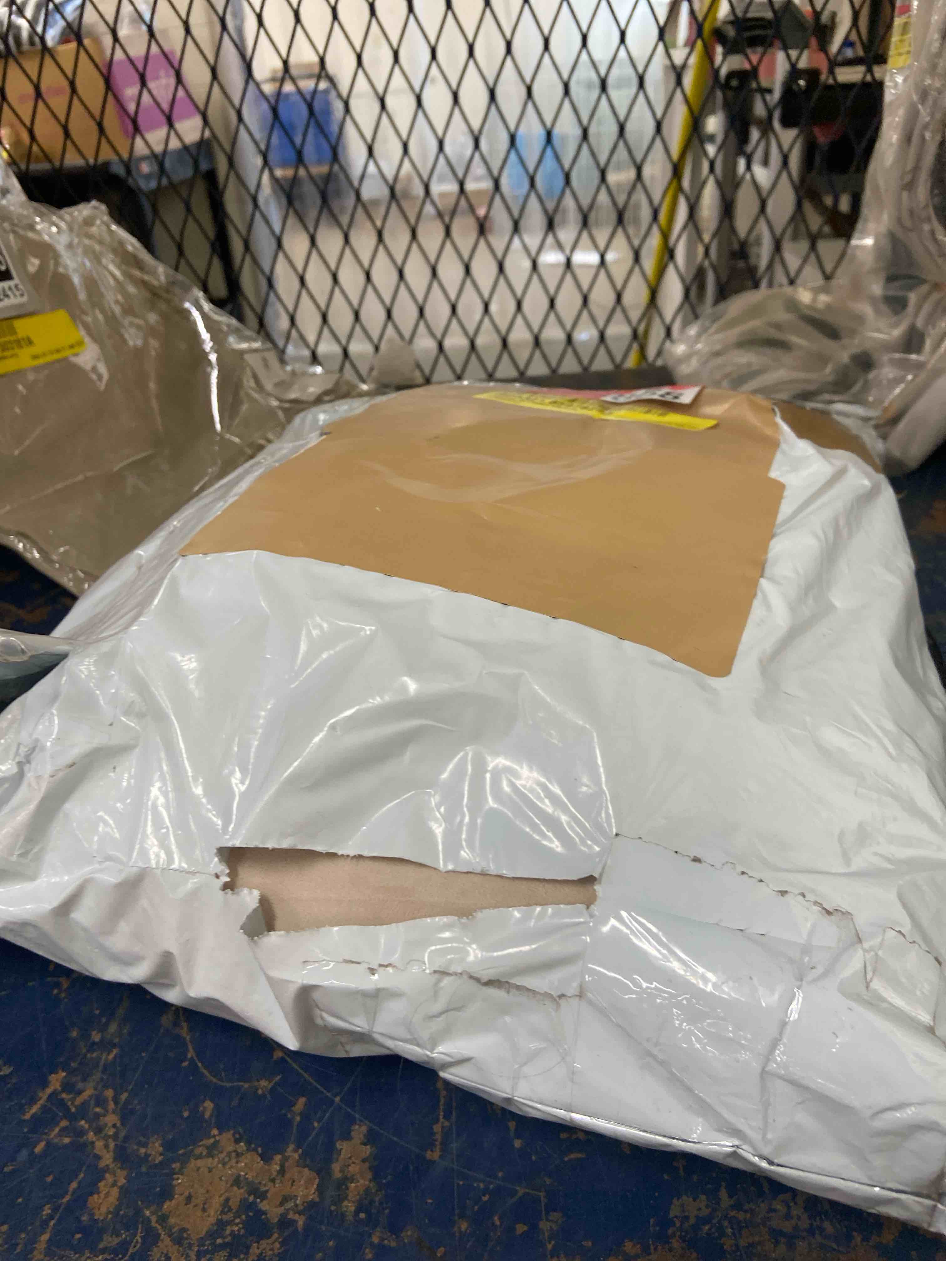 Condition photo showing New/Like New for polyester headboard slipcover 