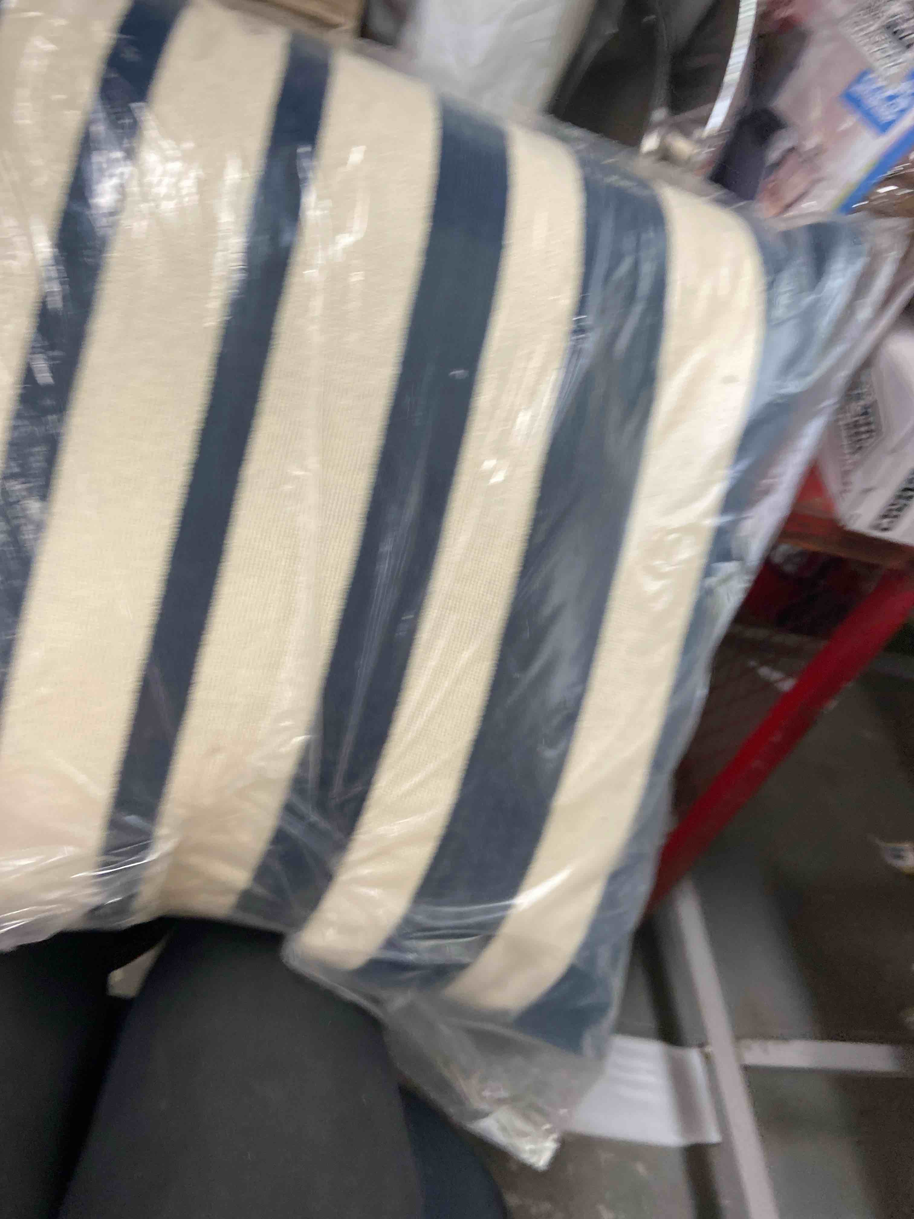 Condition photo showing New/Like New for karka embroidered throw pillow