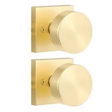 modern grace series double dummy door knobs