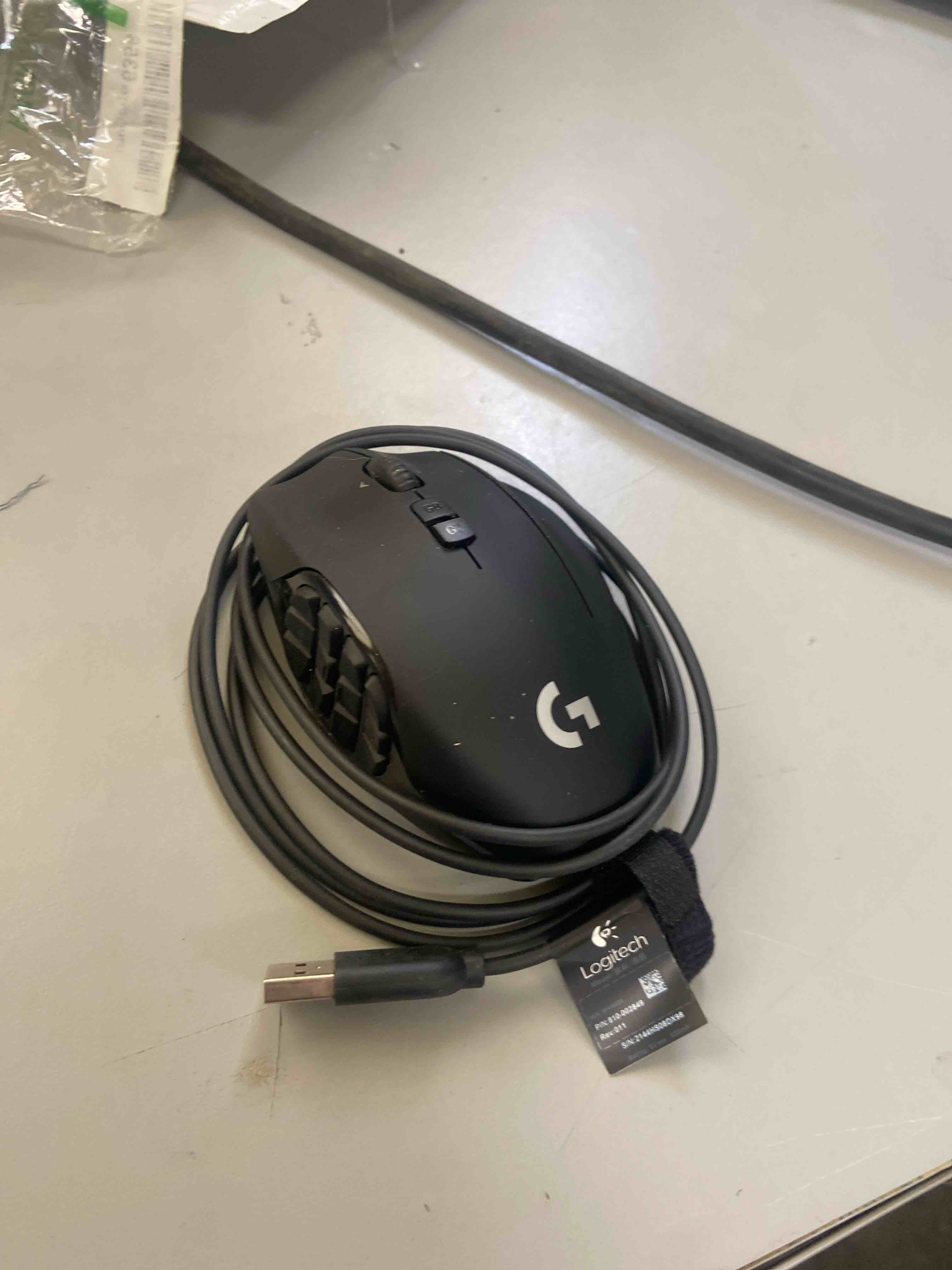 Condition photo showing New/Like New for logitech 910-003879 logitech g600 mmo usb laser gaming mouse