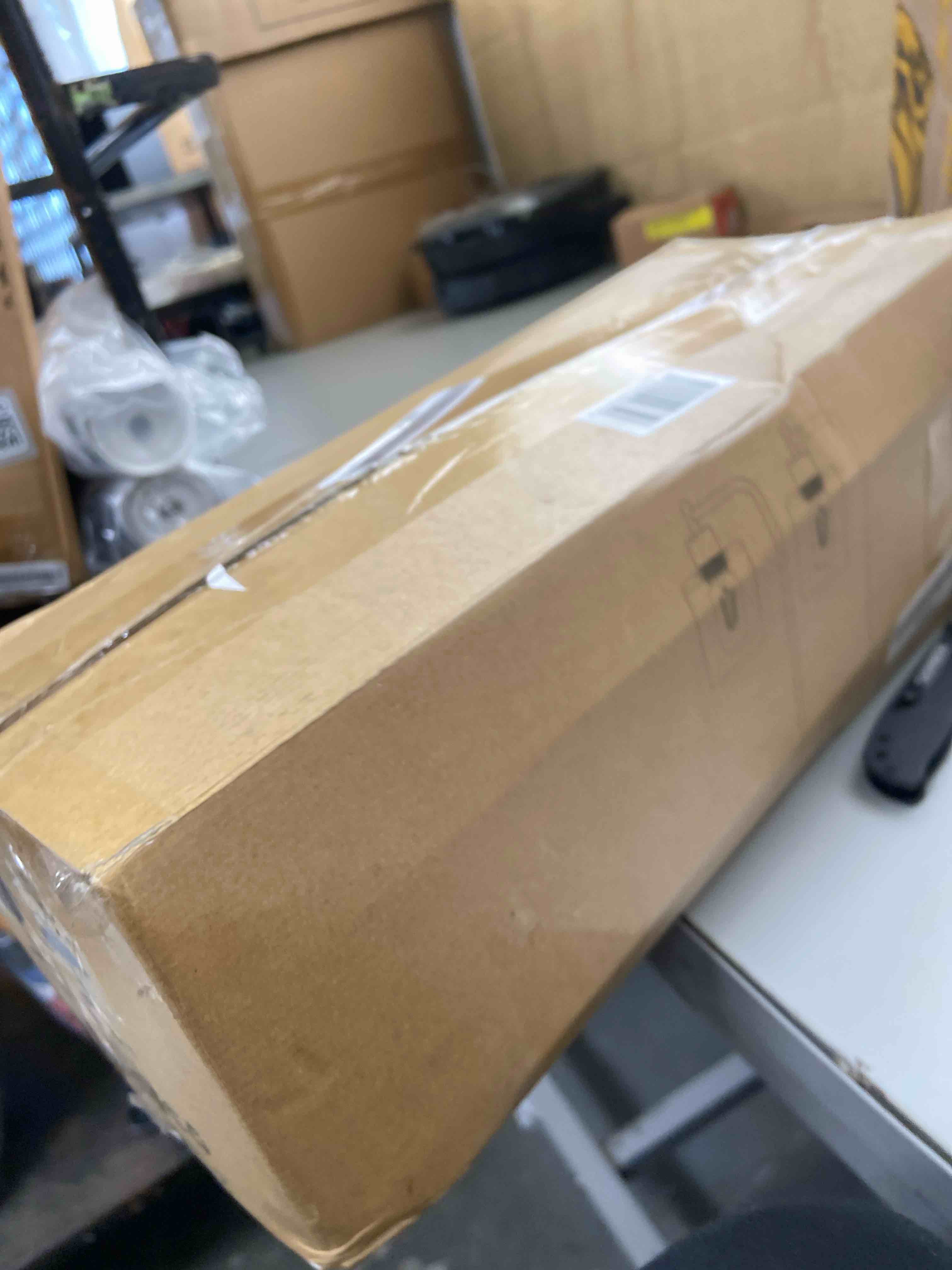 Condition photo showing Good Condition for set of 2 industrial touch control table lamps with usb c+a ports and ac outlet - 3-way dimmable black bedside lamps nightstand desk lamps for bedroom living room, glass shade & 2 led bulbs included black(2 pack) - clear glass-touch control