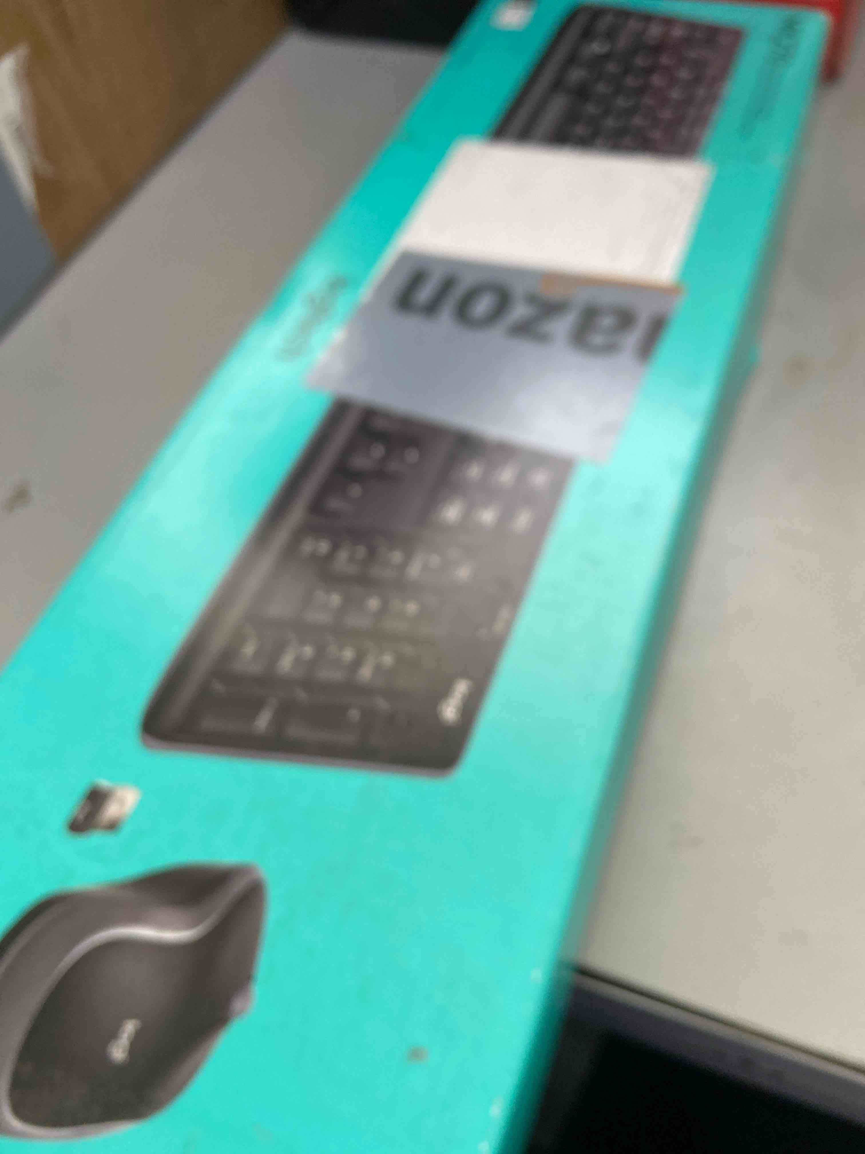Condition photo showing New/Like New for logitech mk270 wireless keyboard and mouse combo for windows, 2.4 ghz wireless, compact mouse, 8 multimedia and shortcut keys, 2-year battery life, for pc, laptop - black black 1 pack combo