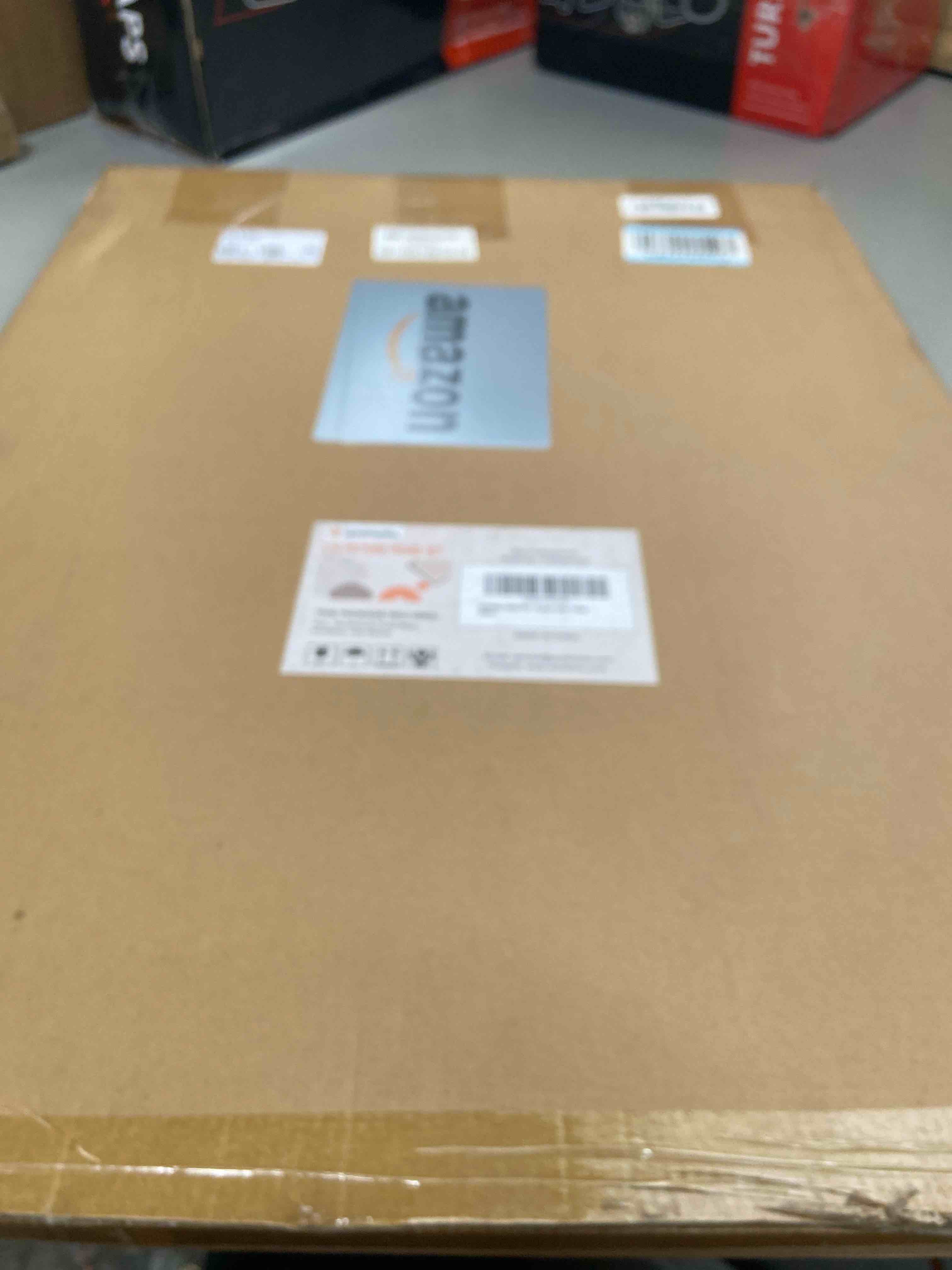 Condition photo showing New/Like New for upsimples 18x24 picture frame, display pictures 16x20 with mat or 18 x 24 without, wall hanging poster frames, gold, 1 pack gold 18x24