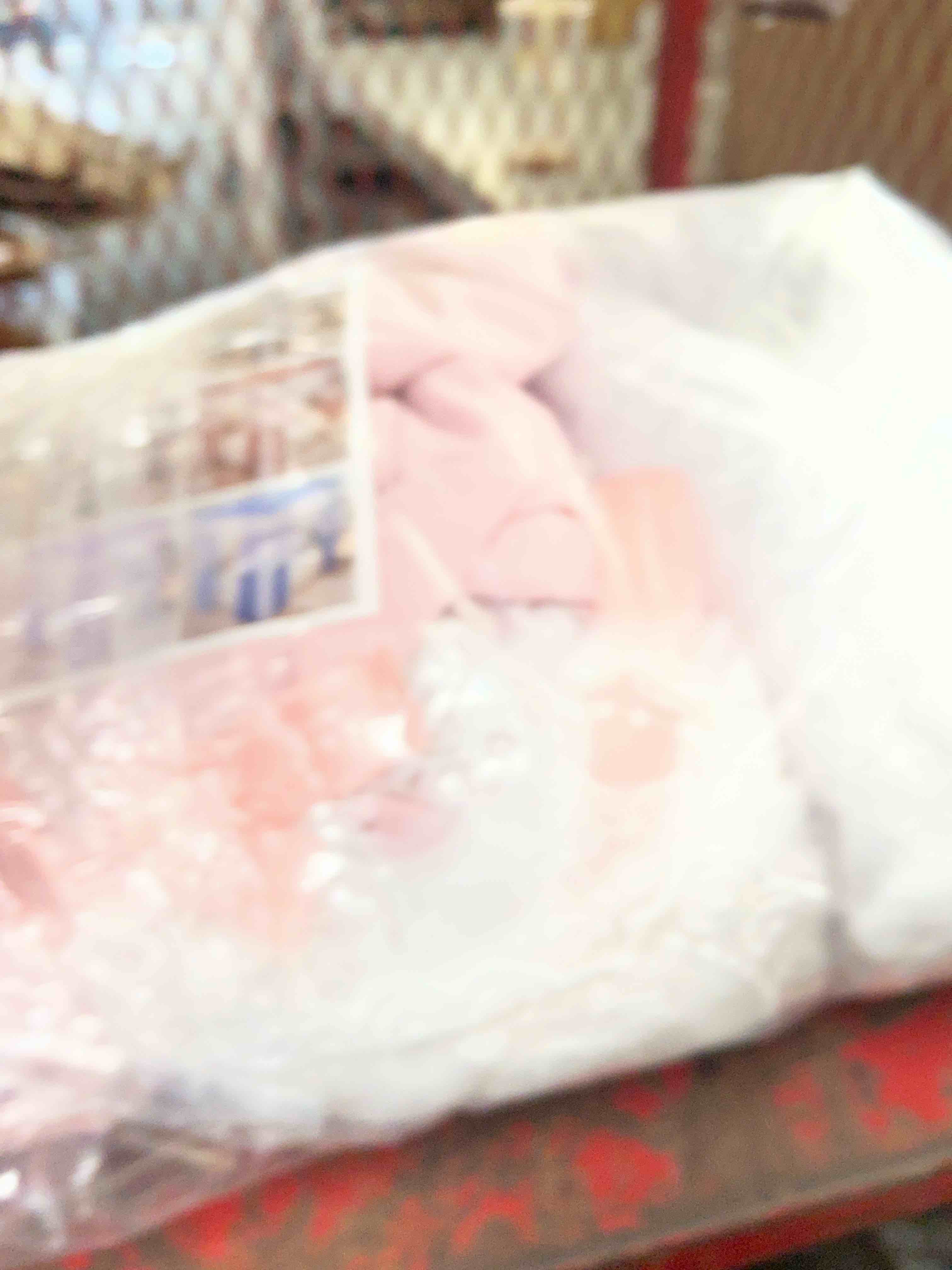 Condition photo showing New/Like New for 4 corners post princess mosquito net curtains bed canopy for girls curtain- double layer sheer mesh canopies drapes girls room decor (pale mauve, queen)