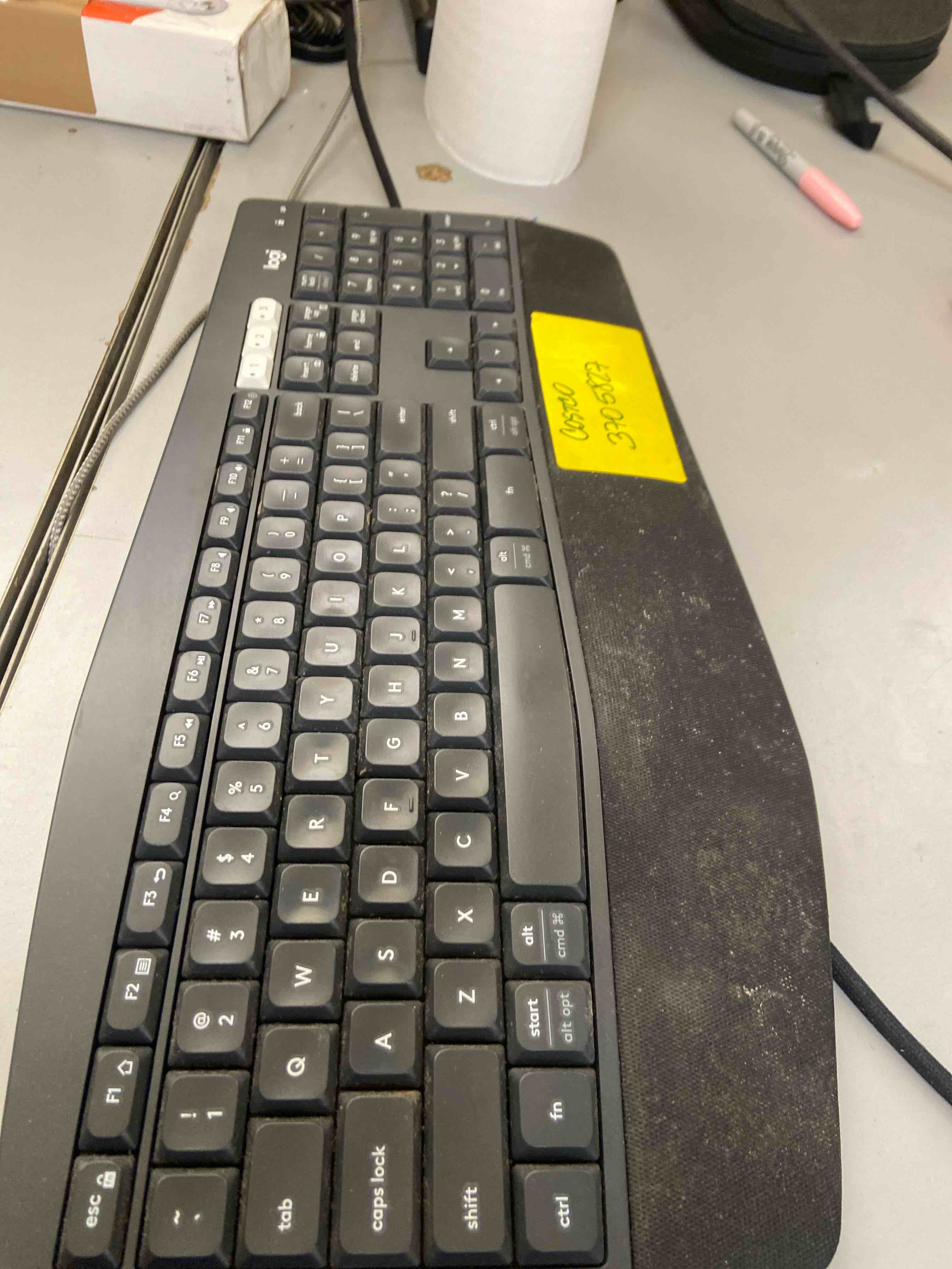 Condition photo showing Good Condition for logitech mk850 performance wireless keyboard . keyboard only