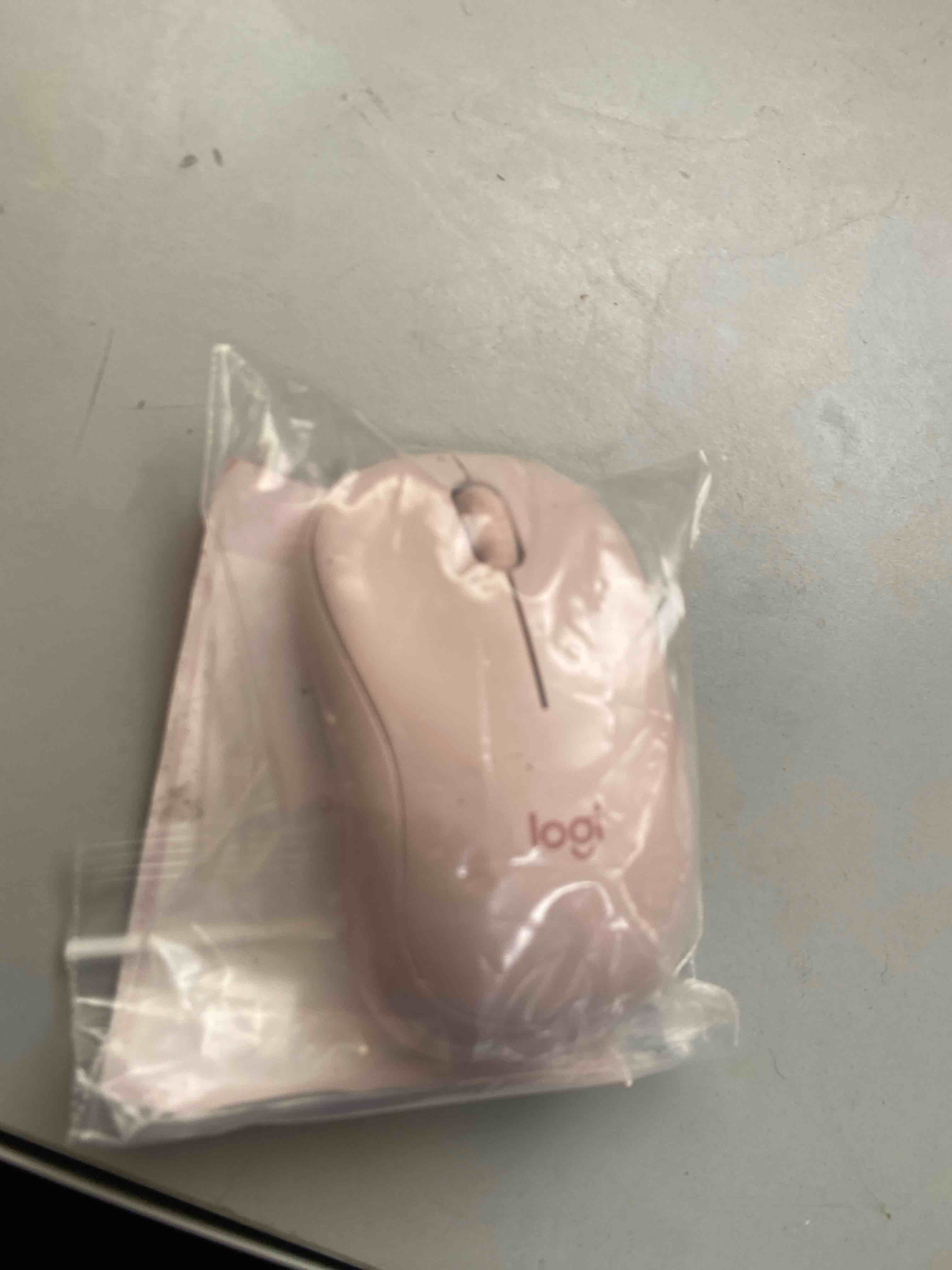 Condition photo showing Good Condition for logitech m240 silent bluetooth mouse, wireless, compact, portable, smooth tracking, 18-month battery, for windows, macos, chromeos, compatible with pc, mac, laptop, tablets - rose 1 pack bluetooth rose