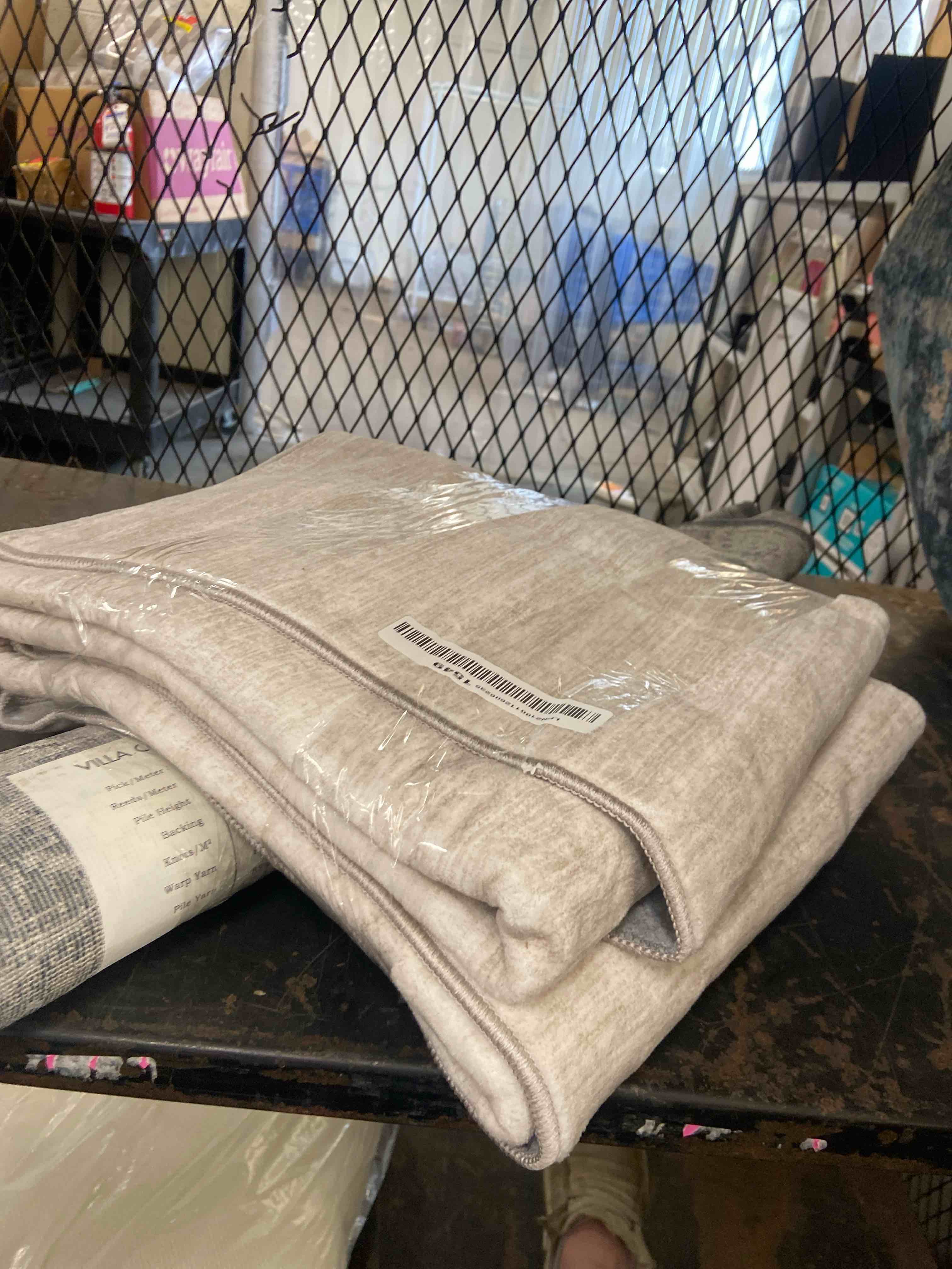 Condition photo showing New/Like New for garveehome 2x6 runner rug modern washable kitchen rugs, non slip non shedding solid color accent rug stain resistant low pile floor cover, contemporary foldable thin mats for bathroom, hallway, beige
