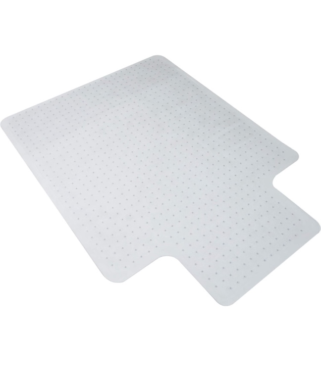 OFM Office Chair Mat for Carpet – Computer Desk Chair Mat for Carpeted Floors – Easy Glide Rolling Plastic Floor Mat for Work, Home, Gaming with Extended Lip (36” x 48”)