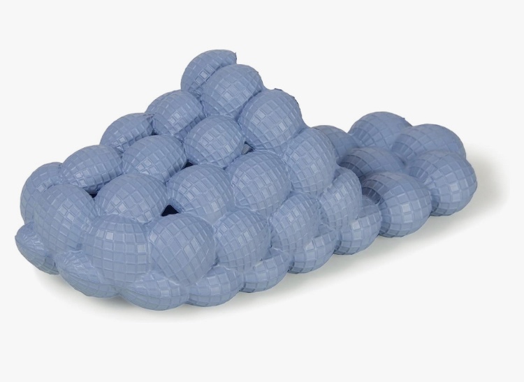 41 Jaeynow Bubble Slides for Women,Funny Lychee Massage Spa Slippers for Men Indoor and Outdoor Non-Slip Bath Shower Shoes Bedroom House Gym Basketball Slides Shoes for Women Sandals