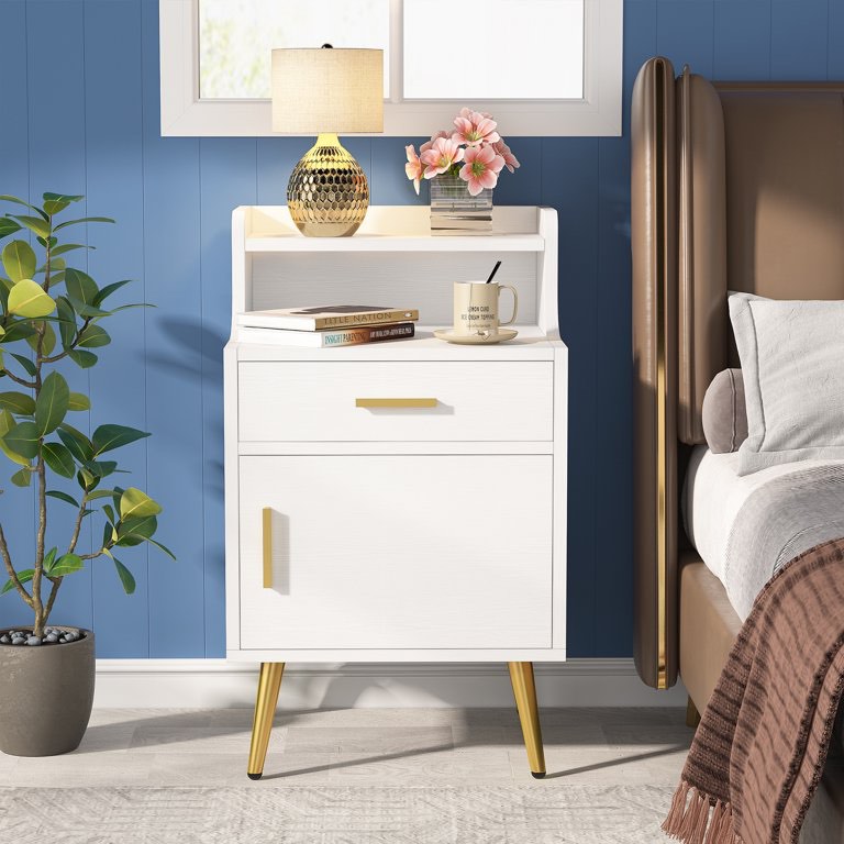 Tribesigns bedside cupboard, HOGA-XK00103