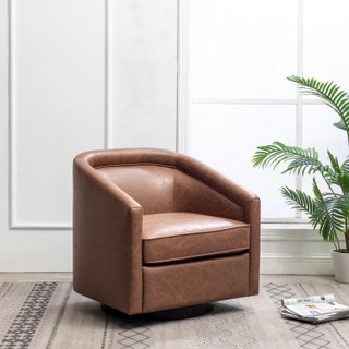 Caitlyn Classic Barrel Swivel Chair