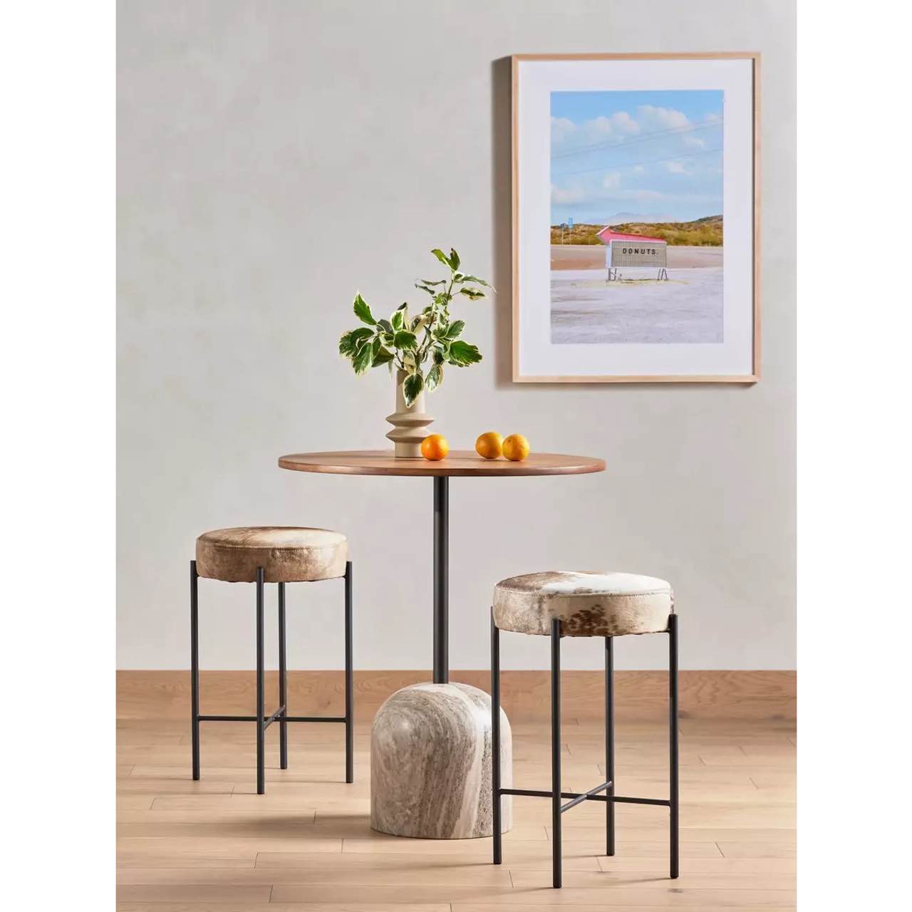 Four Hands Nocona Speckled Hide Counter Stool 226810-020