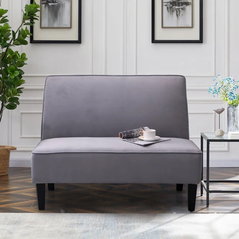 Devair 44.4" Armless Loveseat