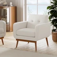 Averardo CAL117 Compliant 30.5'' Wide Tufted Armchair