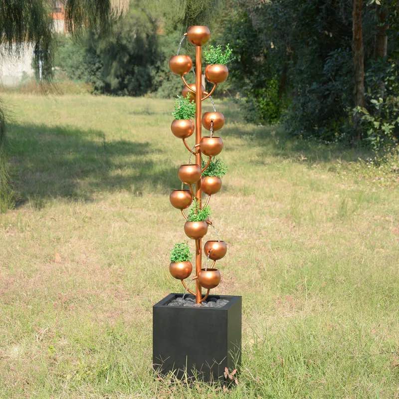 Metal Harper Floor Fountain