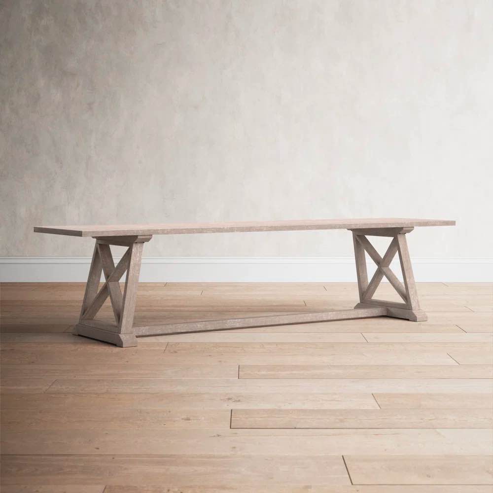 Crisanta Solid Wood Bench