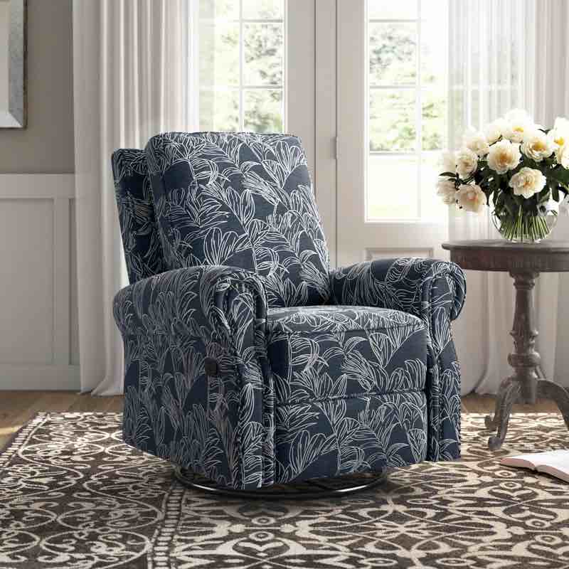 Antasia 34'' W Rocking Swivel Nursery Recliner