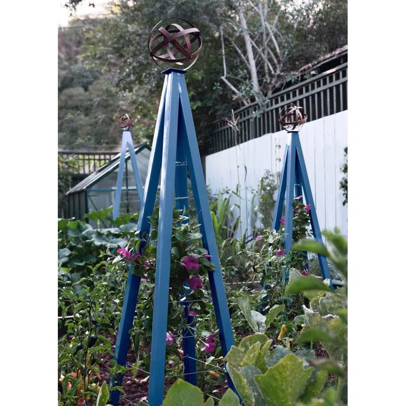 Ambur Metal Obelisk Trellis