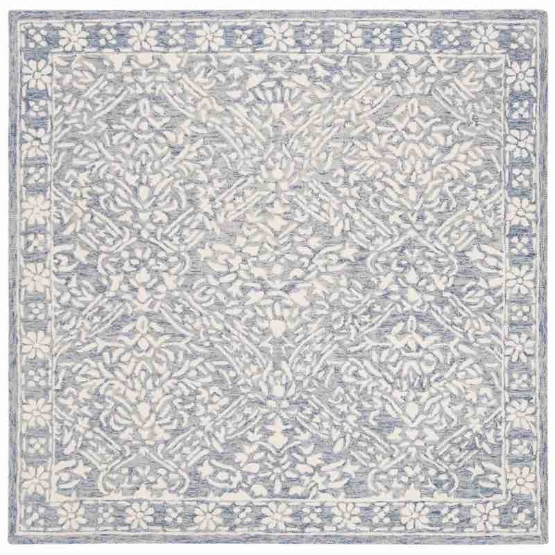 Lauren Ralph Lauren Olivier Hand Tufted, Wool, Blue / Ivory Area Rug 2’7 x 13