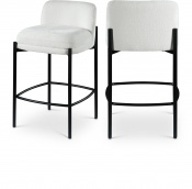 Burton Chenille Fabric Bar / Counter Stools