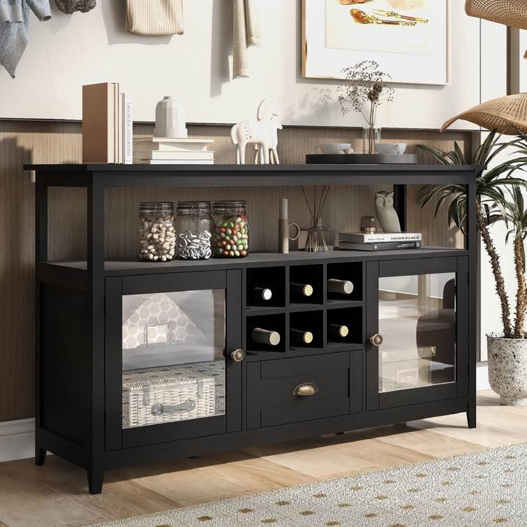 Black Kasaun 51.2'' Sideboard