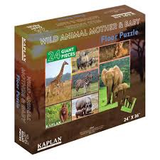 Kaplan 24 piece puzzle 24" x 36"