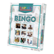 Kaplan Community Helpers Bingo Learning Game