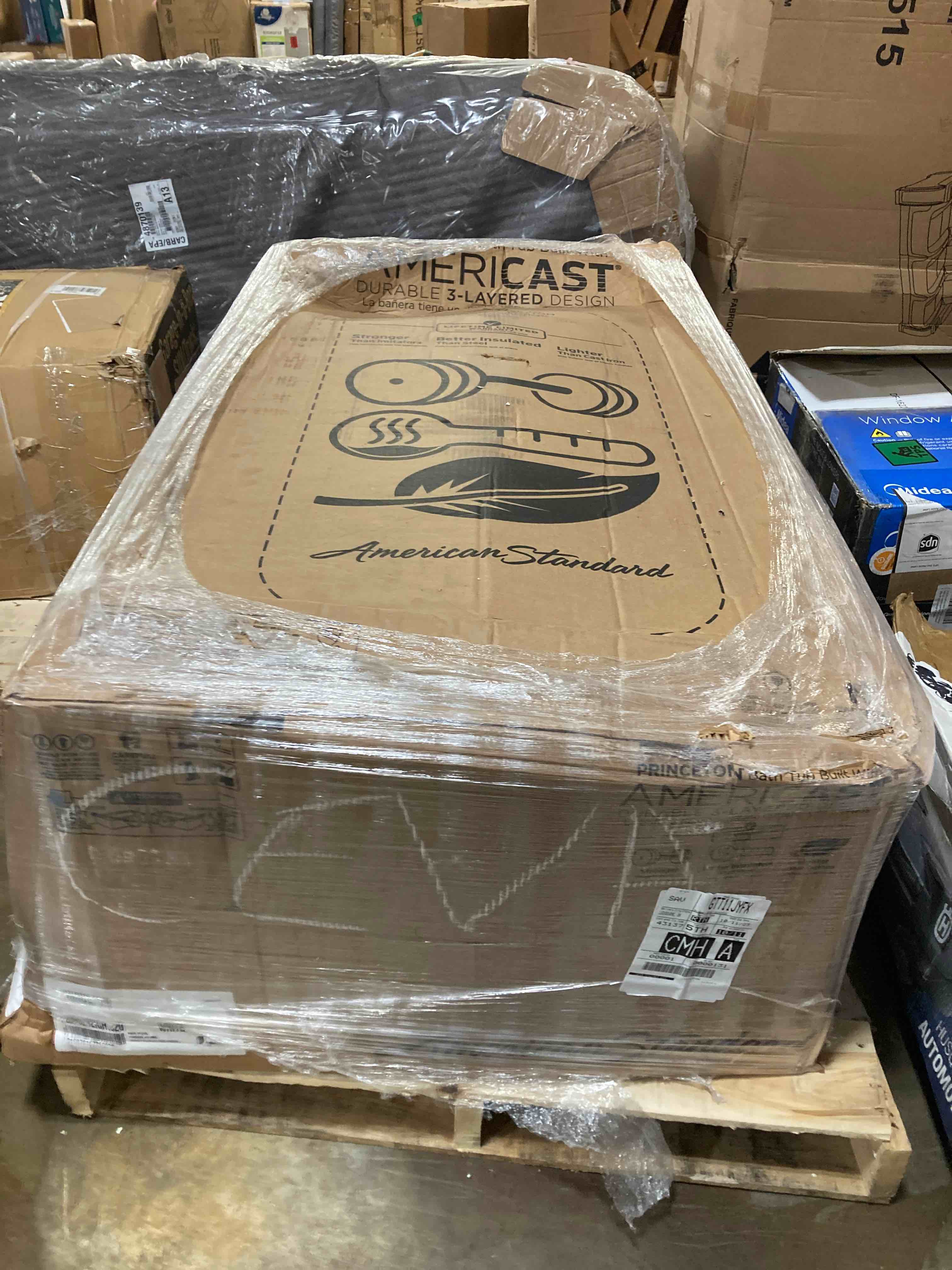 American Standard 2395202ICH.020 Princeton Recess 5Feet RightHand