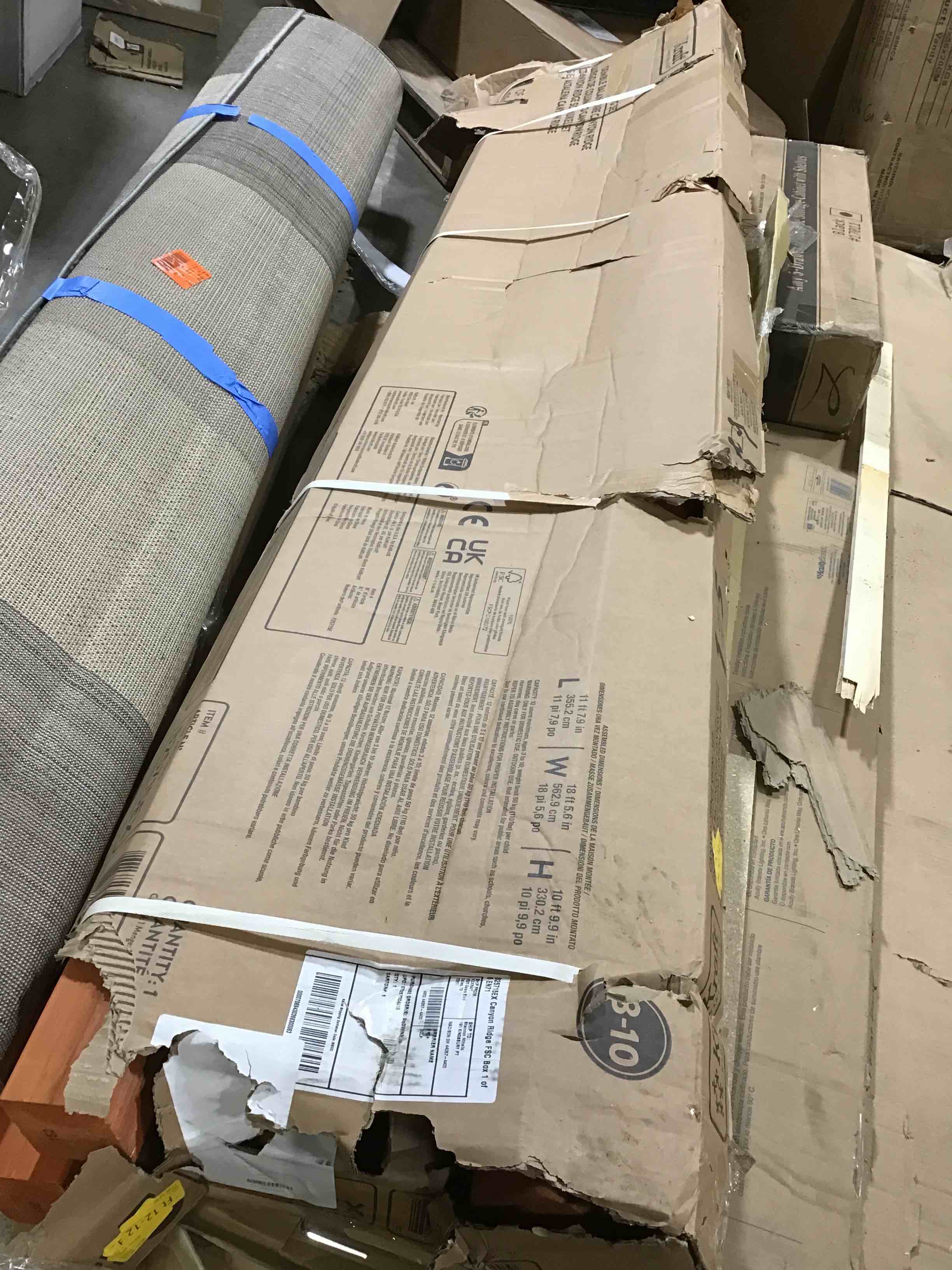 Backyard Discovery Canyon Creek All Cedar Wood Swing Set w/Grey Wave