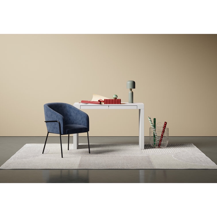 Carson Modern 47.3” Desk, White