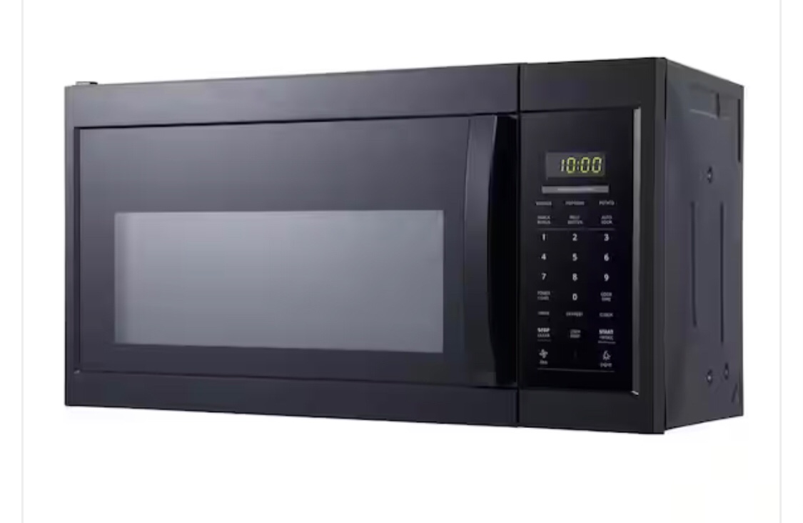 Vissani 1.7 cu. ft. 1000Watt Over the Range Microwave in Black