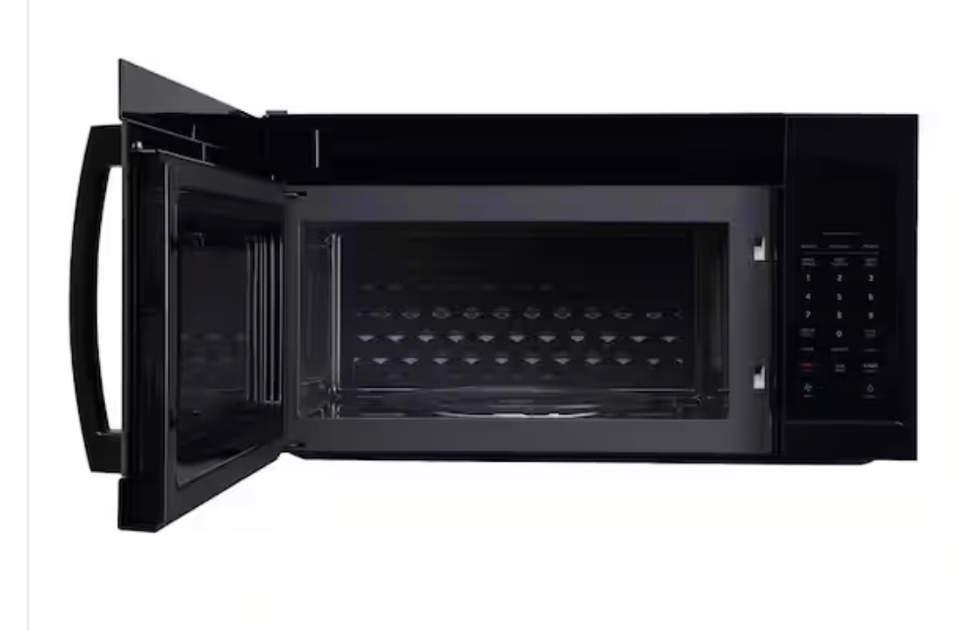 Vissani 1.7 cu. ft. 1000Watt Over the Range Microwave in Black