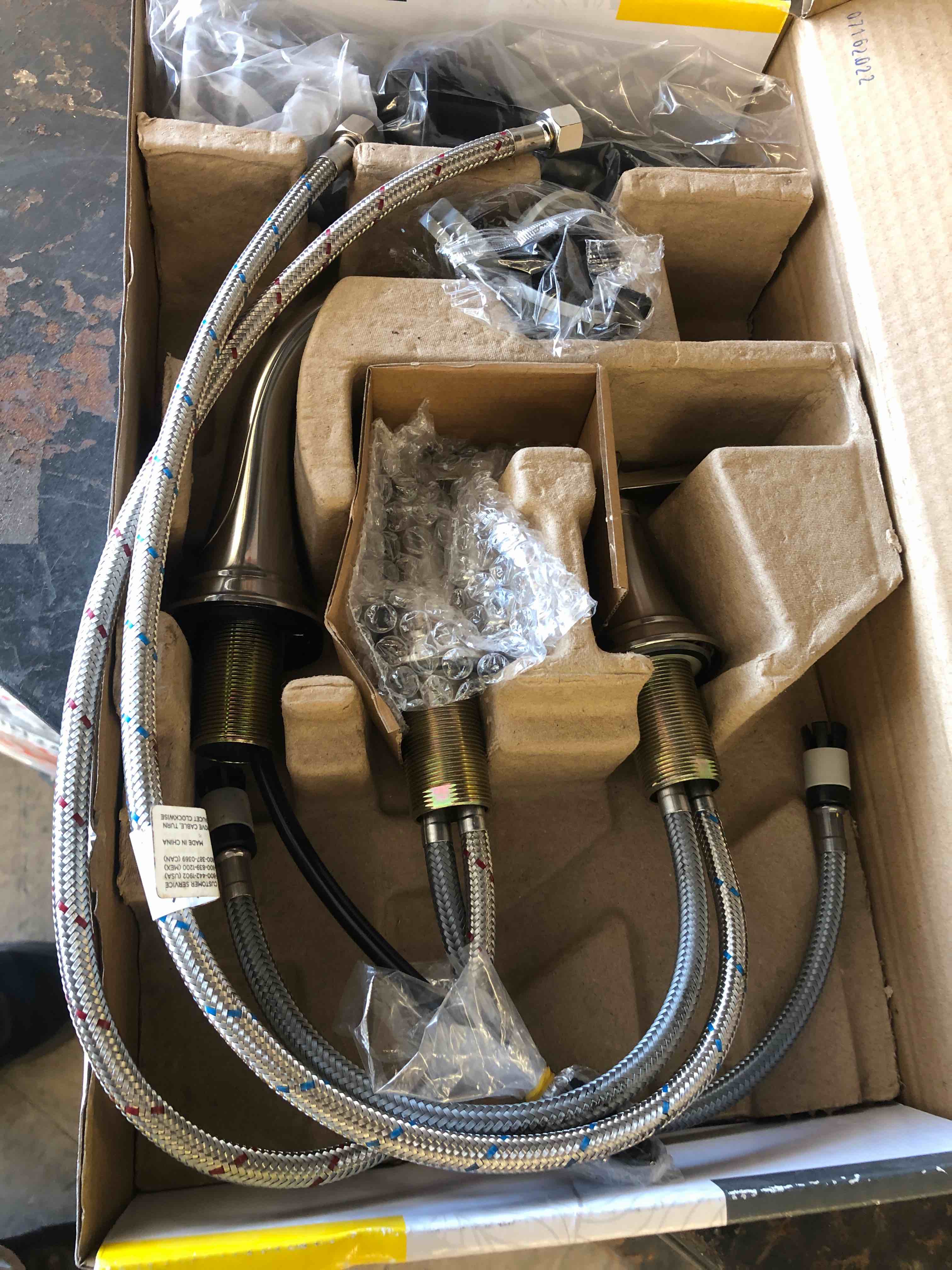 Rumson 8 in. Widespread 2Handle Bathroom Faucet in Brushed Nickel