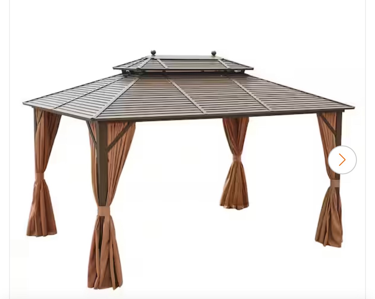 gazebo 10x13' bronze HWG20-035-D. BOX 4 of 4 ONLY